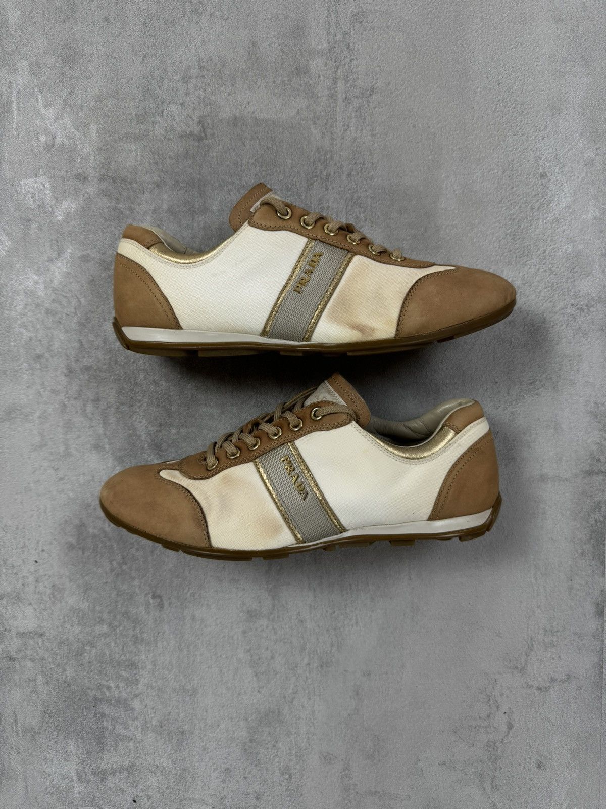 Prada PRADA Womens Sneakers Trainers Sports Low Top Shoe 3E 5008 Size US 6.5 / IT 36.5 - 1 Thumbnail