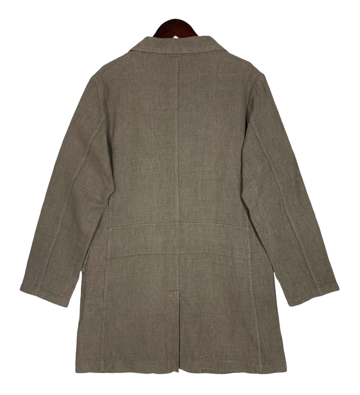 Designer Issey Miyake Plantation Designer JapaneseBrand LongJacket Size M / US 6-8 / IT 42-44 - 8 Thumbnail
