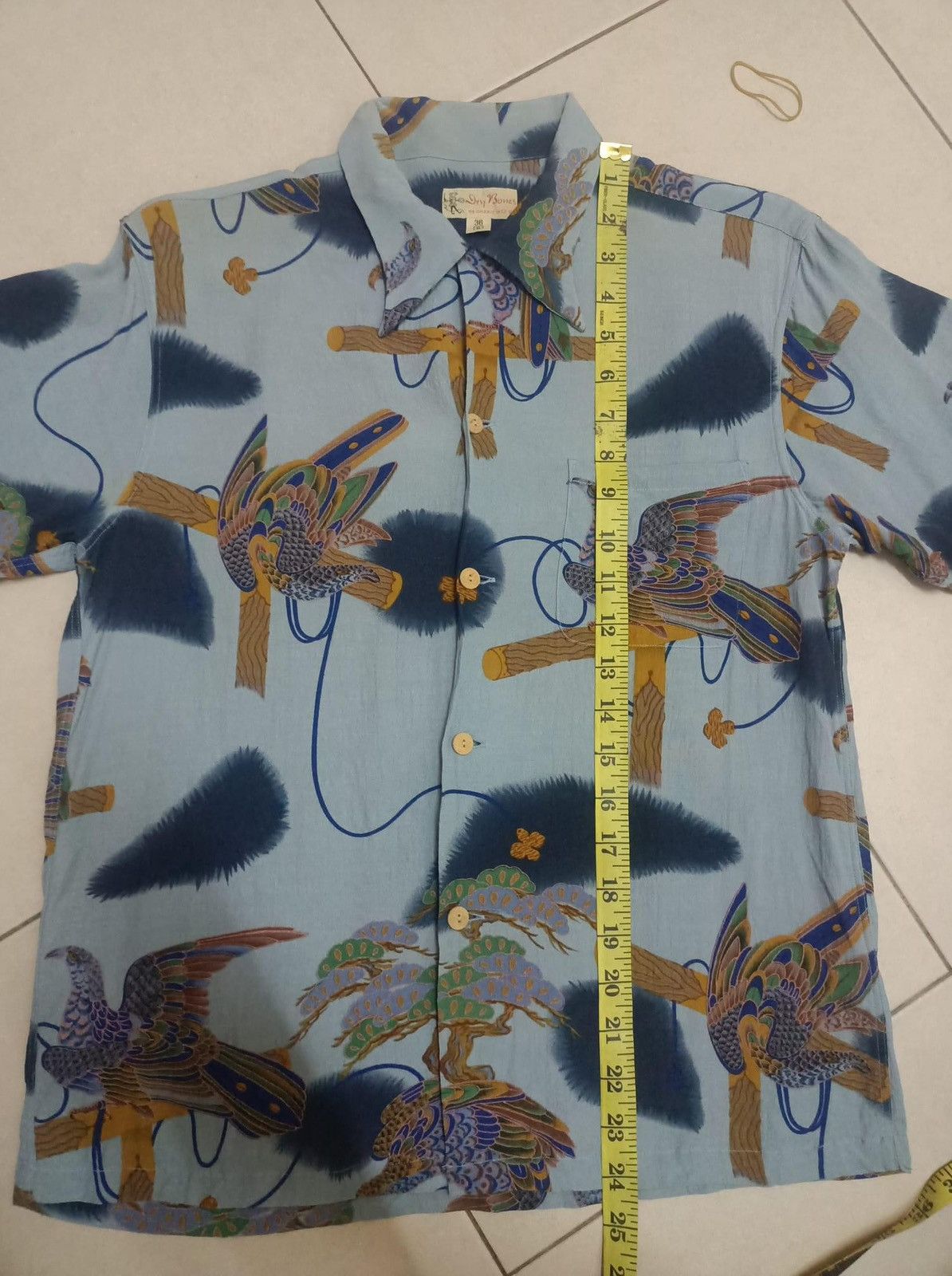 Dry Bones × Japanese Brand × Vintage VINTAGE DRY BONES RAYON CREPE HAWAIIAN SHIRT Size US S / EU 44-46 / 1 - 8 Thumbnail