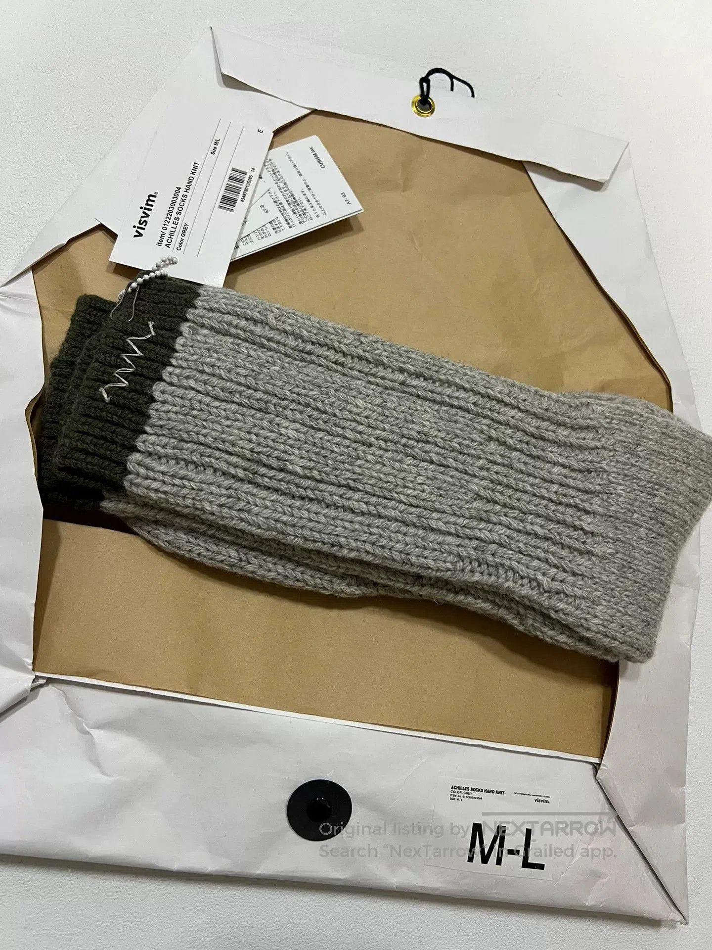 Visvim visvim 22AW Achilles Hand Knit Socks. Size ONE SIZE - 2 Thumbnail