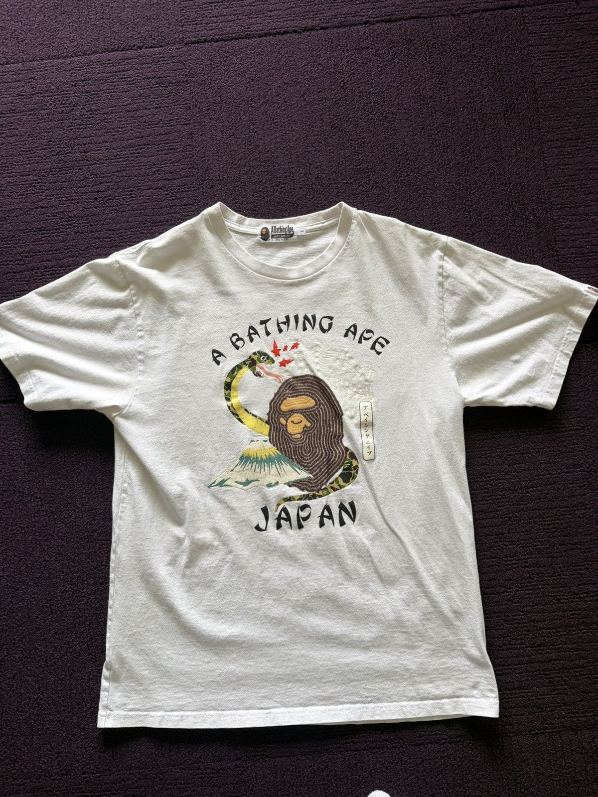 Bape Bape japanese culture tee Size US L / EU 52-54 / 3 - 1 Thumbnail