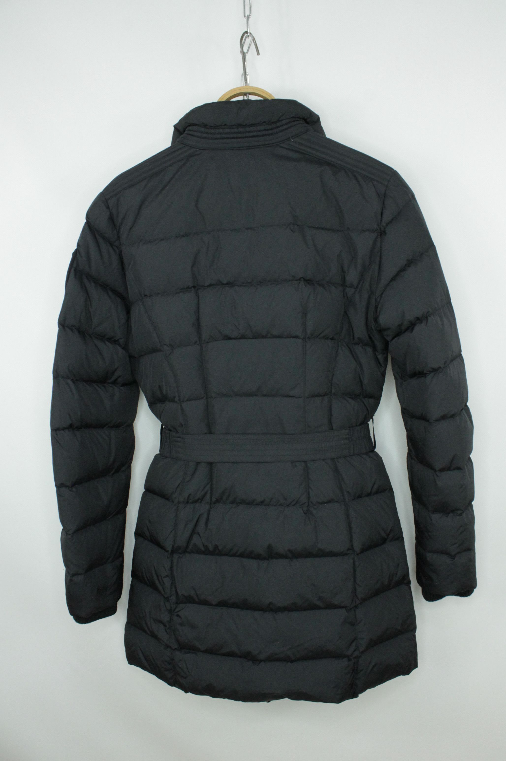 Add × Designer Add Down Black Coat Jacket With Belt Size XS / US 0-2 / IT 36-38 - 7 Thumbnail