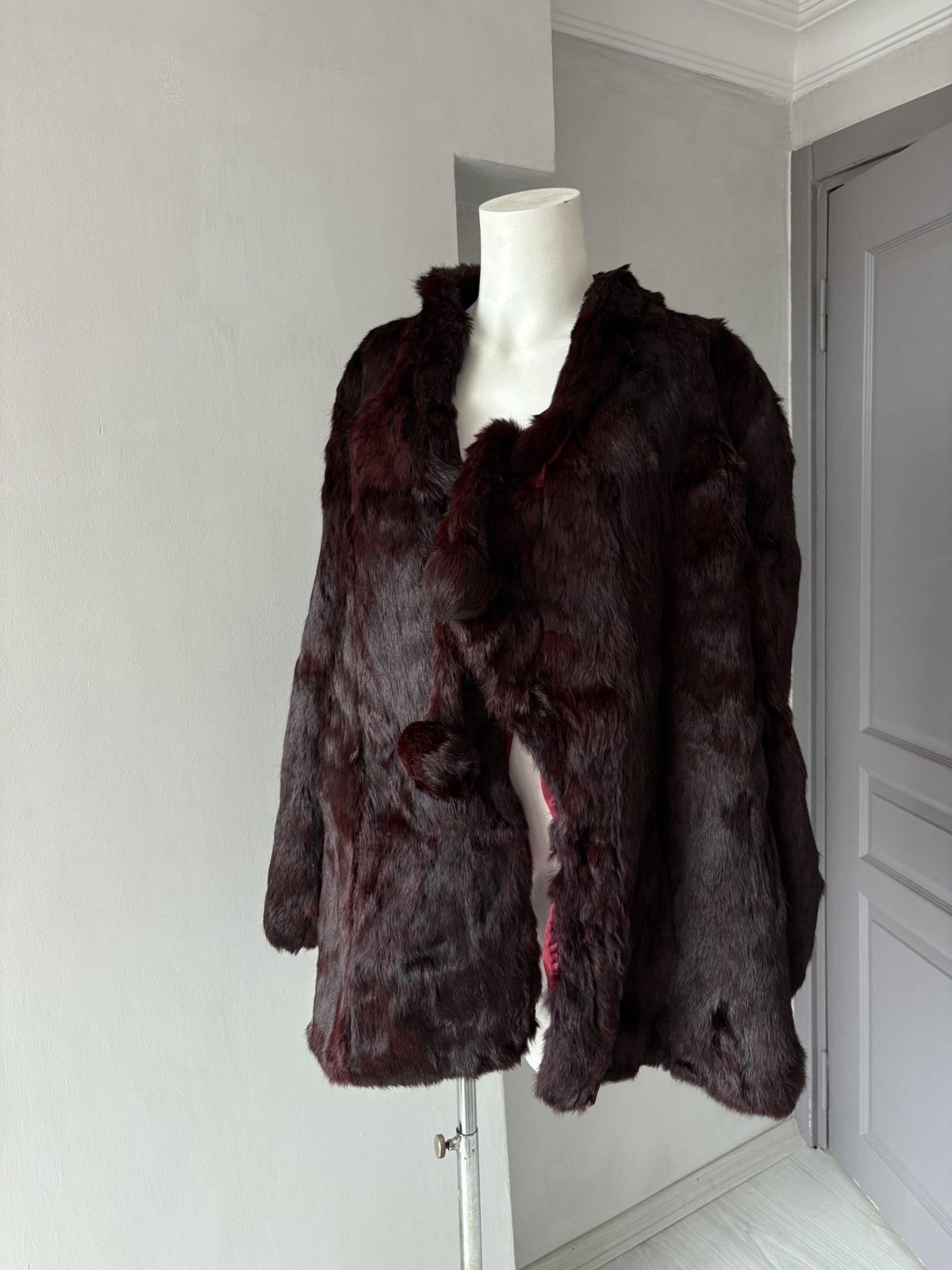 Vintage Betty Barclay fur coat Size L / US 10 / IT 46 - 8 Thumbnail