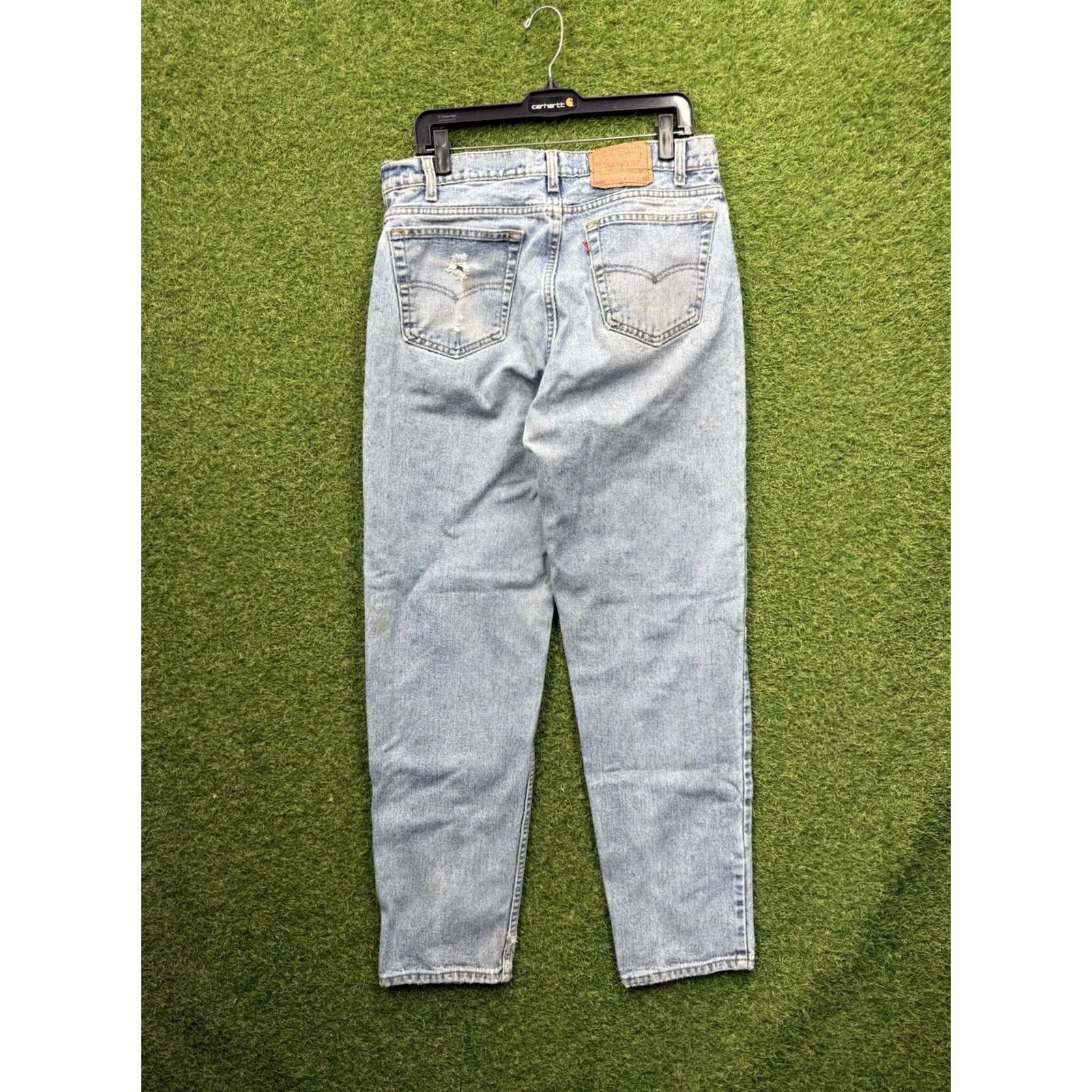 Levi's VINTAGE Levi's 550 Jeans Mens 36x34 Blue Denim Relaxed Tapered 90s USA Made in USA 90s Size US 36 / EU 52 - 2 Thumbnail