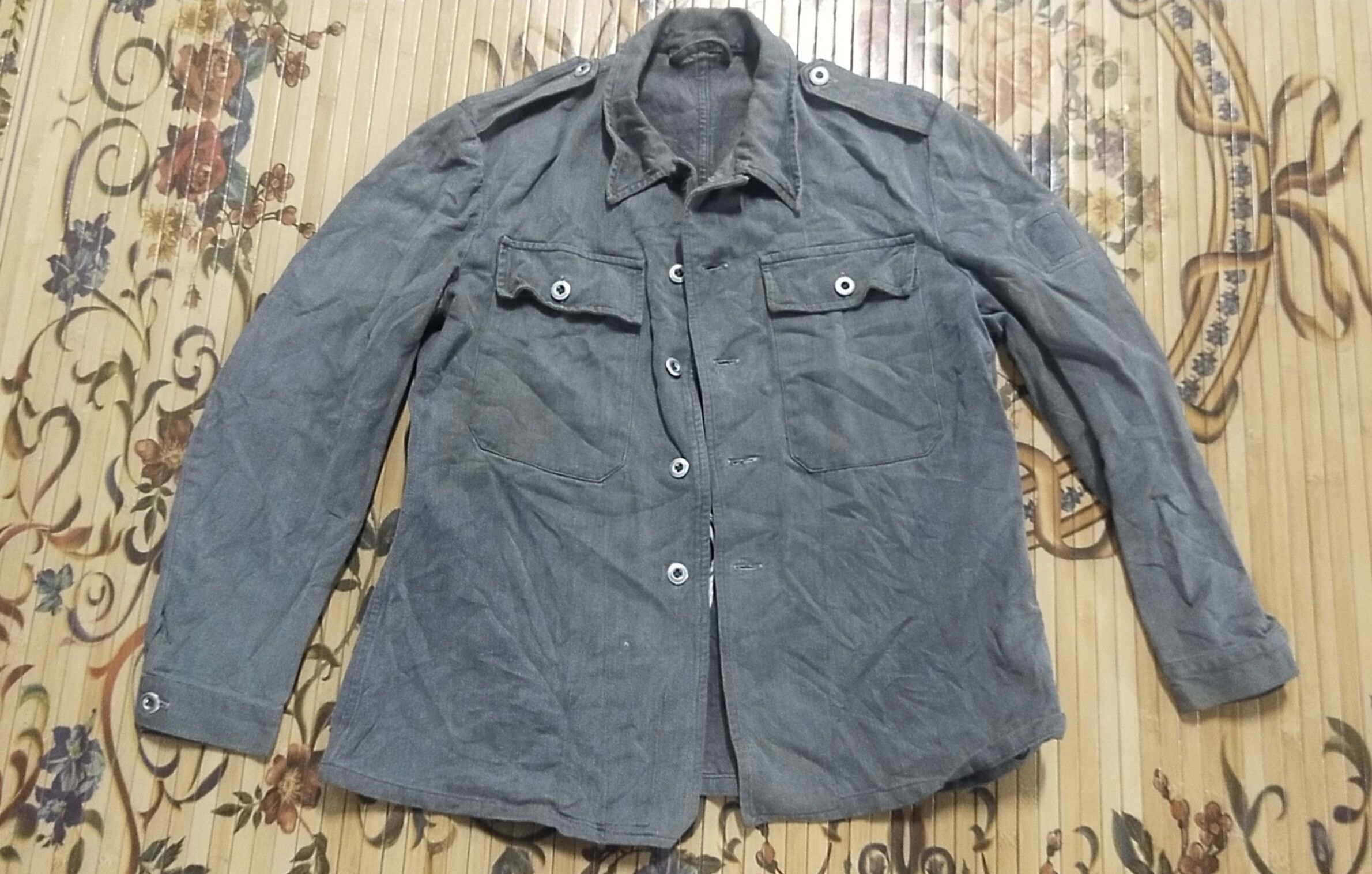 Third & Army Vintage 60s Swiss Army Denim Jacket Size US M / EU 48-50 / 2 - 8 Thumbnail