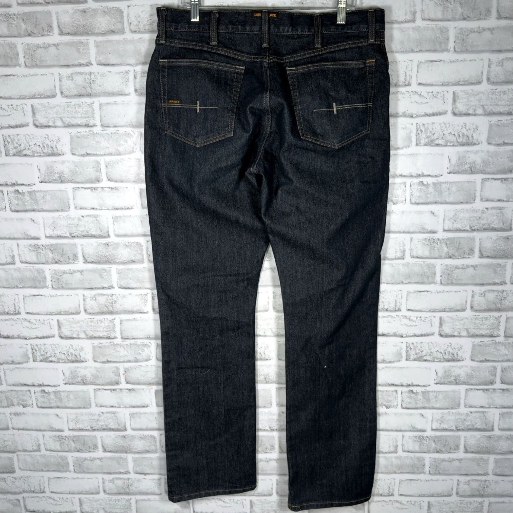 Ariat Ariat Jeans M4 Rebar Relaxed Straight Blue Mens 34x34 Blue Jeans Mens Size US 34 / EU 50 - 5 Thumbnail
