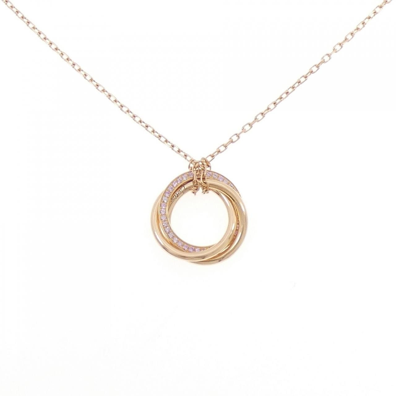 Cartier Cartier Cartier Trinity 18K Pink Gold Necklace Precious Metal Necklace DUTY FREE for USA Size ONE SIZE - 1 Thumbnail