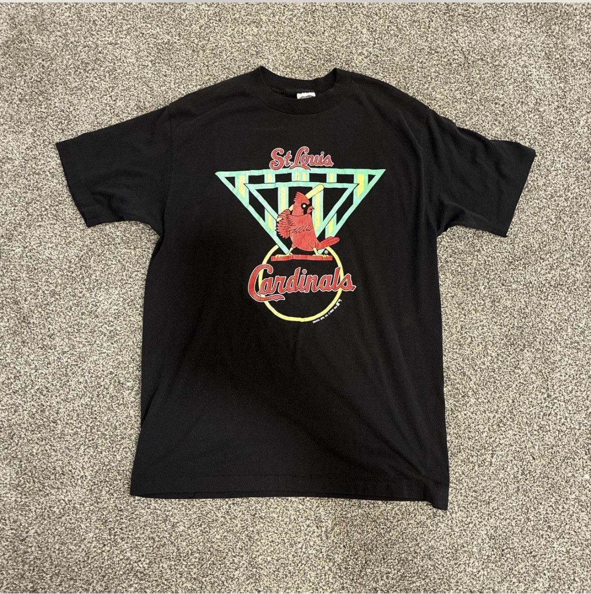 American Trench × Vintage Vintage 1989 single stitched Cardinals graphic tee Size US XL / EU 56 / 4 - 1 Thumbnail