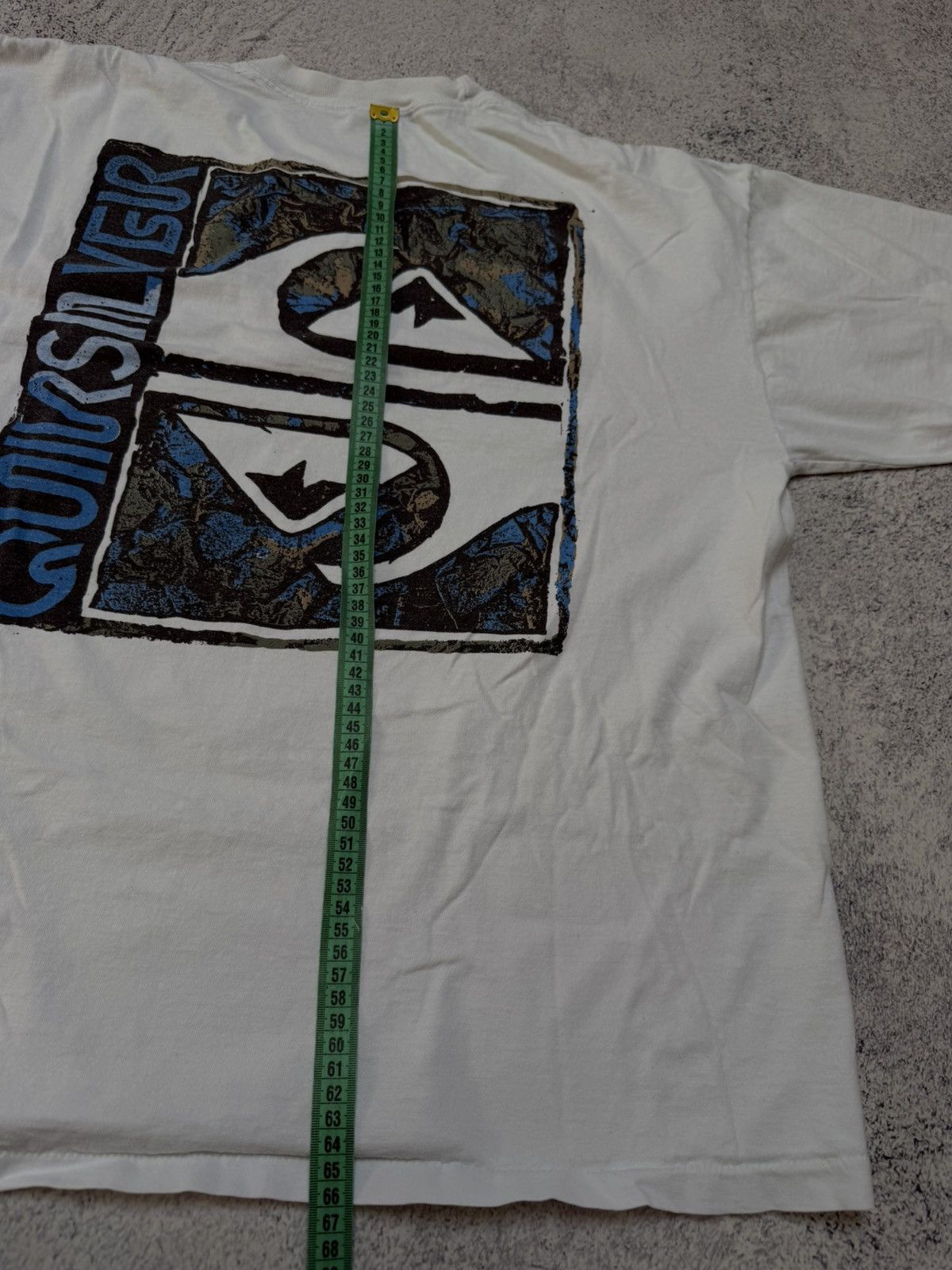 Quiksilver Vintage 90s Stussy Style Big Logo T-Shirt Made in Usa Size US XL / EU 56 / 4 - 10 Thumbnail