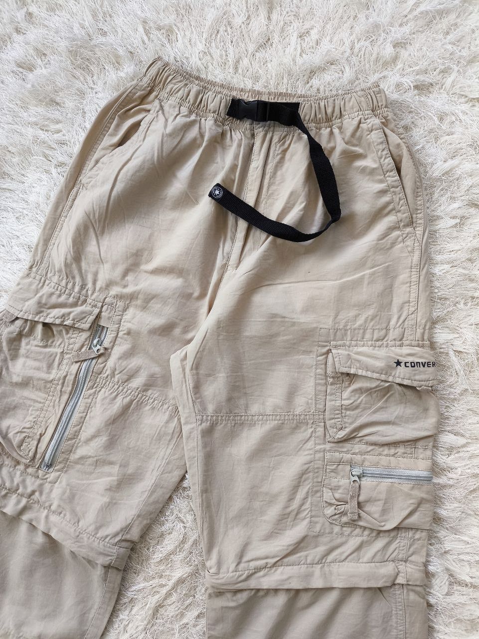Converse CONVERSE 3/4 Multipocket Cargo Quarter Pants (2 in 1) Size US 26 / EU 42 - 4 Thumbnail