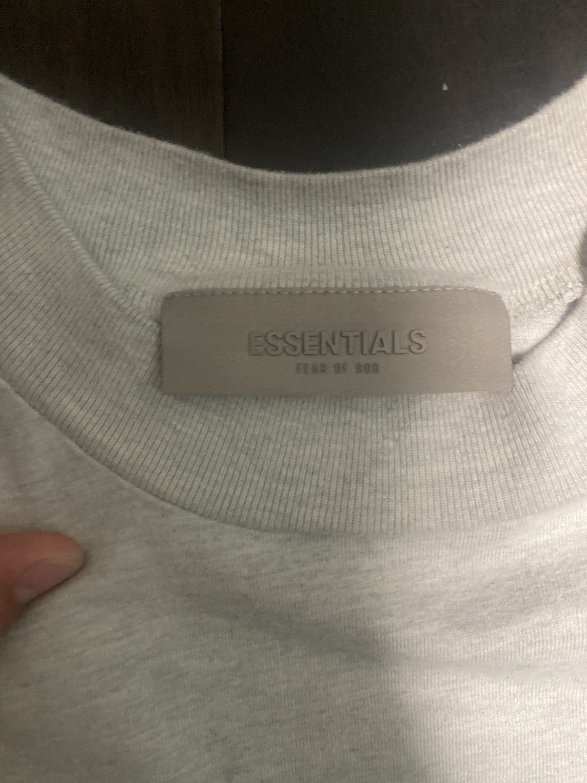 Essentials FOG Essentials T-Shirt - Light Oatmeal Size US XXS / EU 40 - 4 Thumbnail
