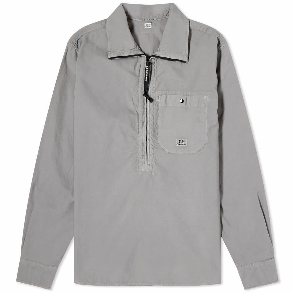 C.P. Company o1y1224 Logo Turtleneck Jacket in Gray Size US XS / EU 42 / 0 - 1 Thumbnail
