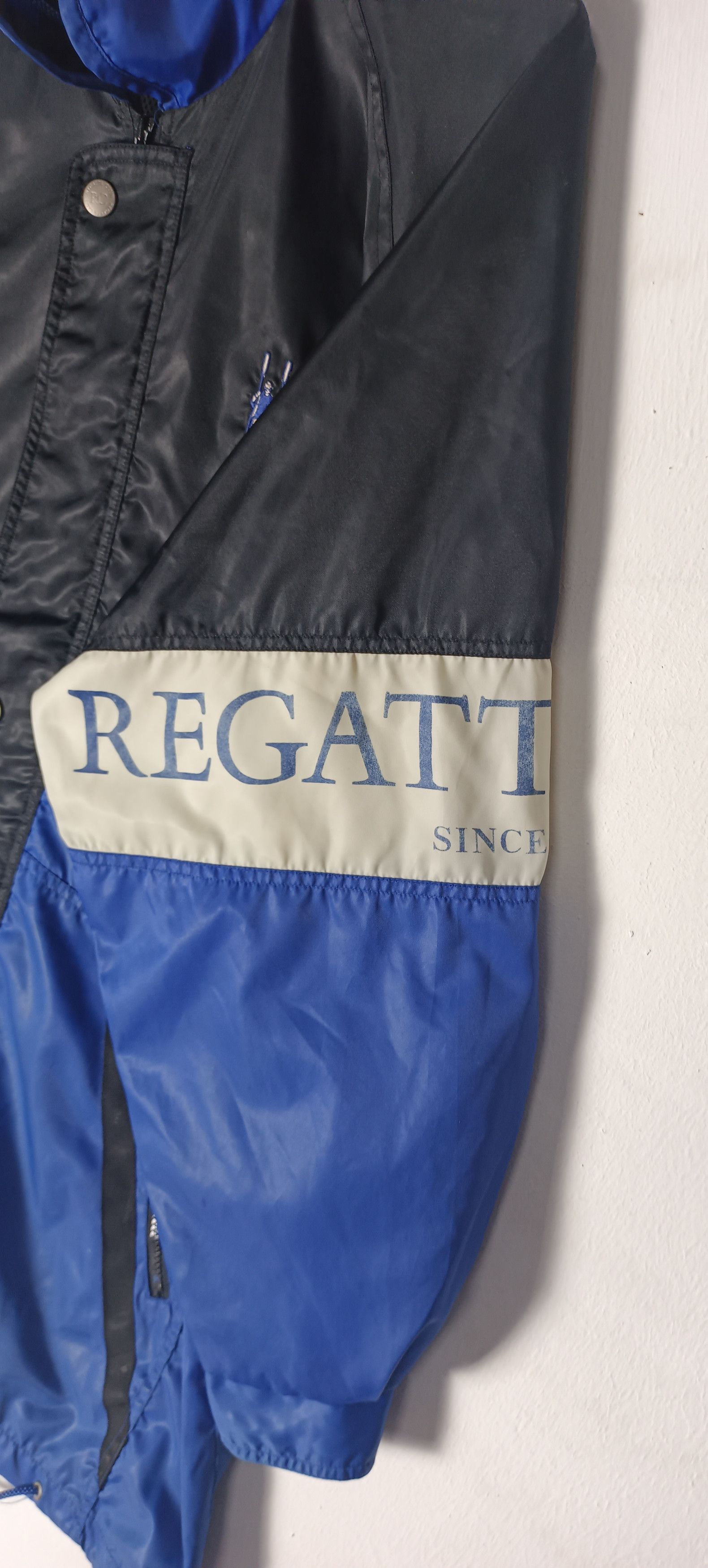 Japanese Brand × Vintage Vintage 90s Reggata Club Since 1896 Windbraker Jacket Size US XXL / EU 58 / 5 - 7 Thumbnail