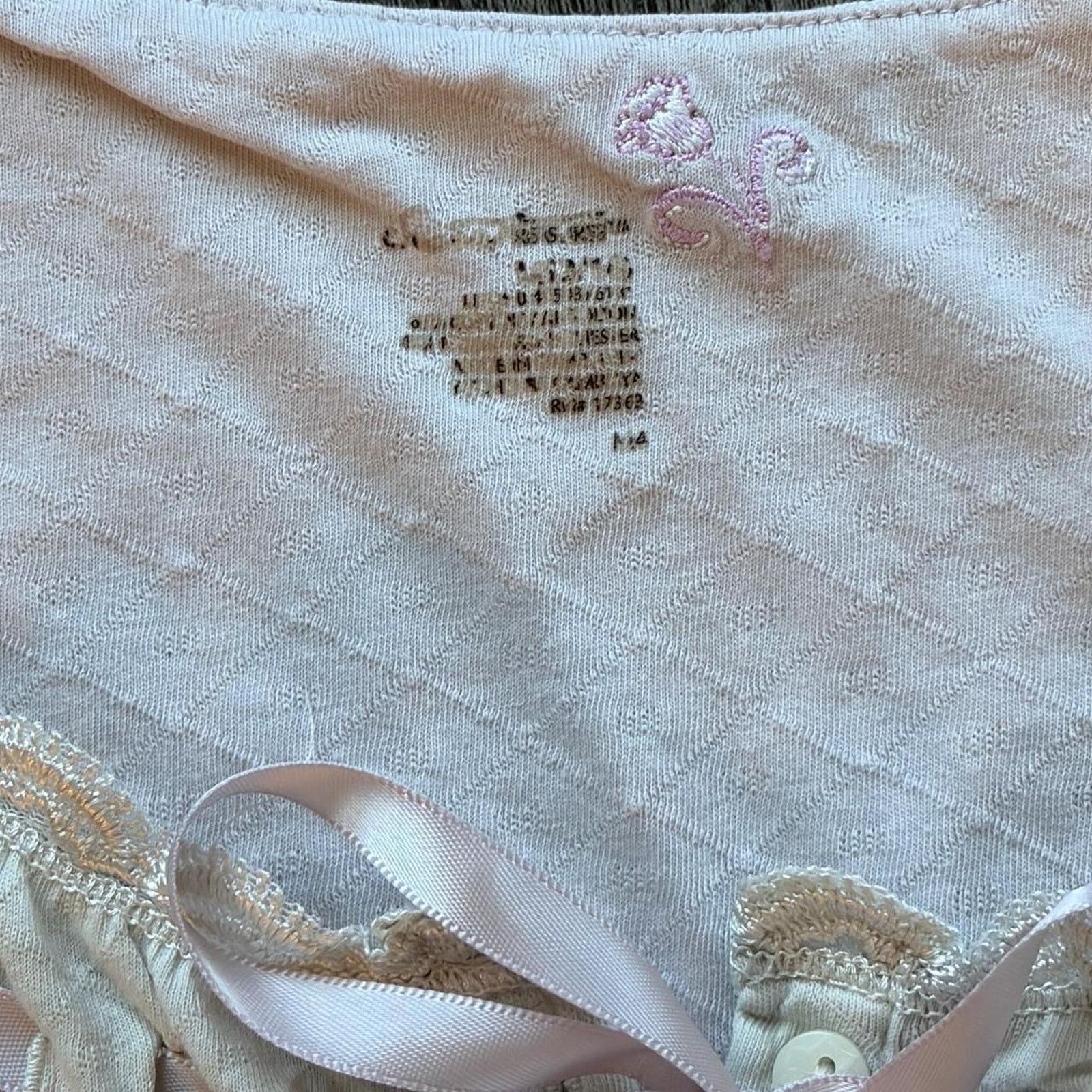 Other Vintage light pink and white nightgown Size ONE SIZE - 4 Thumbnail