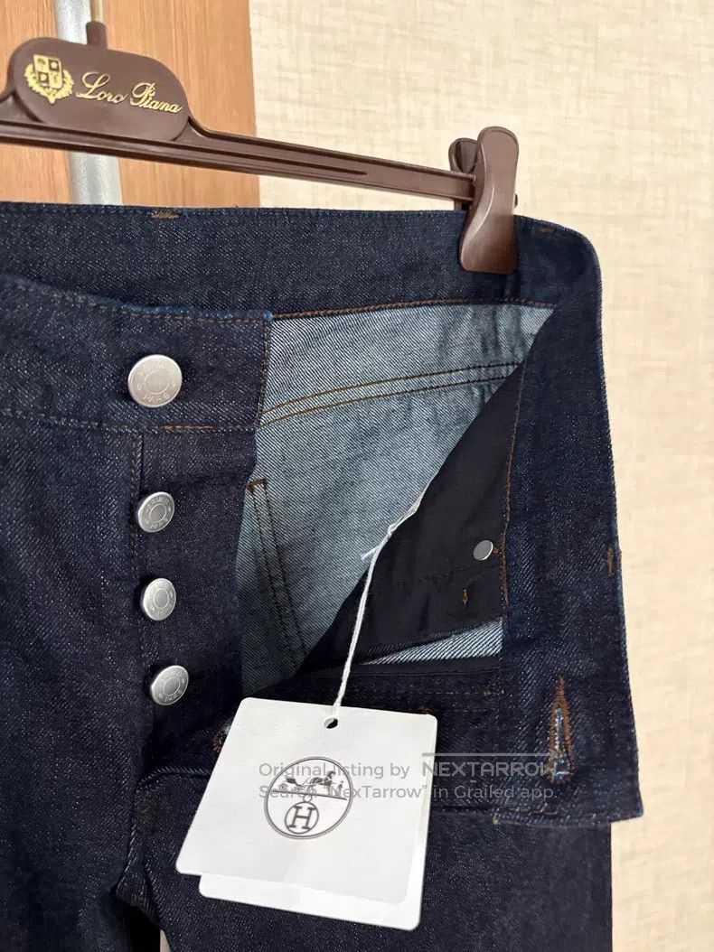 Hermes Hermes Classic Men's Denim Jeans Size US 26 / EU 42 - 7 Thumbnail
