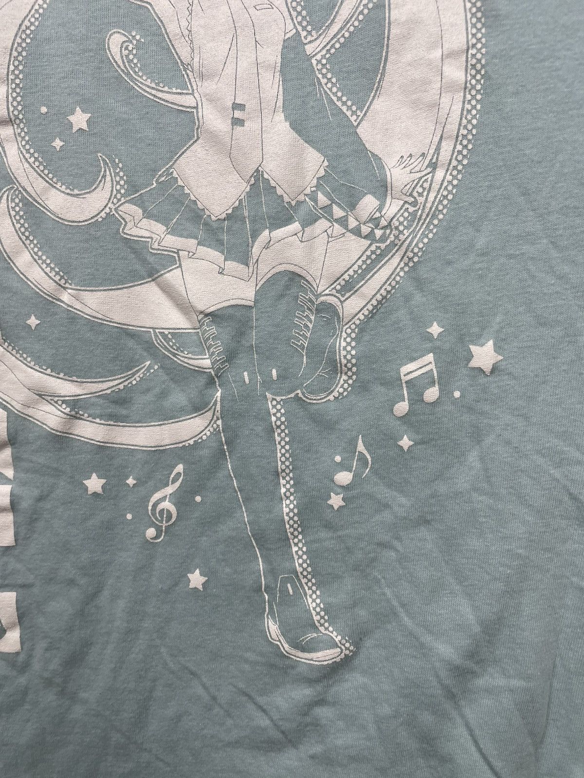 Anime Hatsune Miku Y2K Anime Manga Movie T Shirt Tee 00s Size US L / EU 52-54 / 3 - 6 Thumbnail