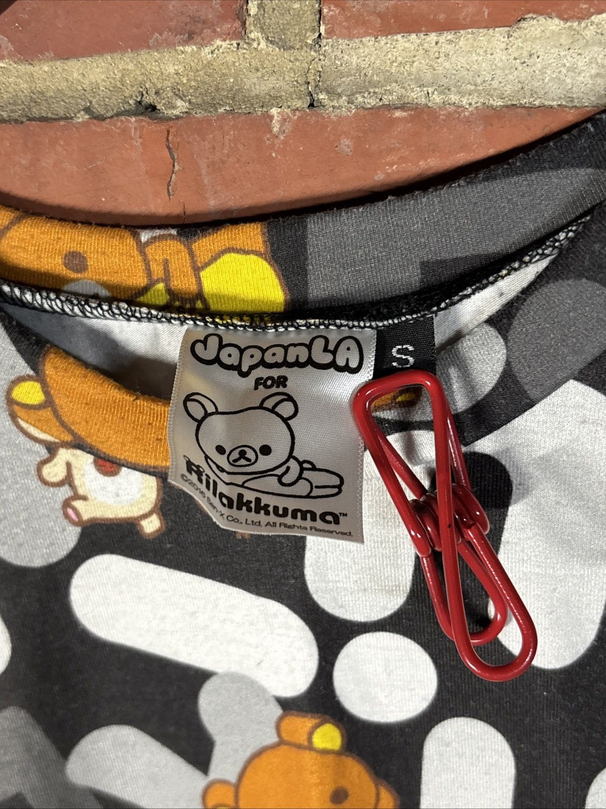 Other JapanLA 2016 Rilakkuma Alphabet Shirt USA Made Sz Small Size US S / EU 44-46 / 1 - 3 Thumbnail