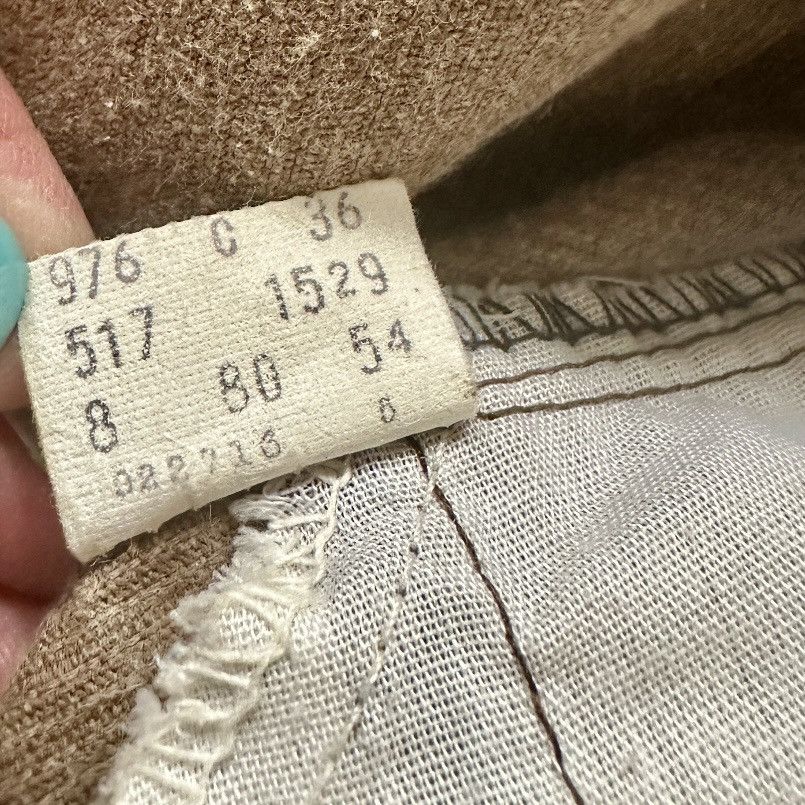 Levi's Vintage Clothing VINTAGE 1980 LEVI'S 517 WHITE TAB BROWN CORDUROY JEANS 36x34 Size US 36 / EU 52 - 6 Thumbnail