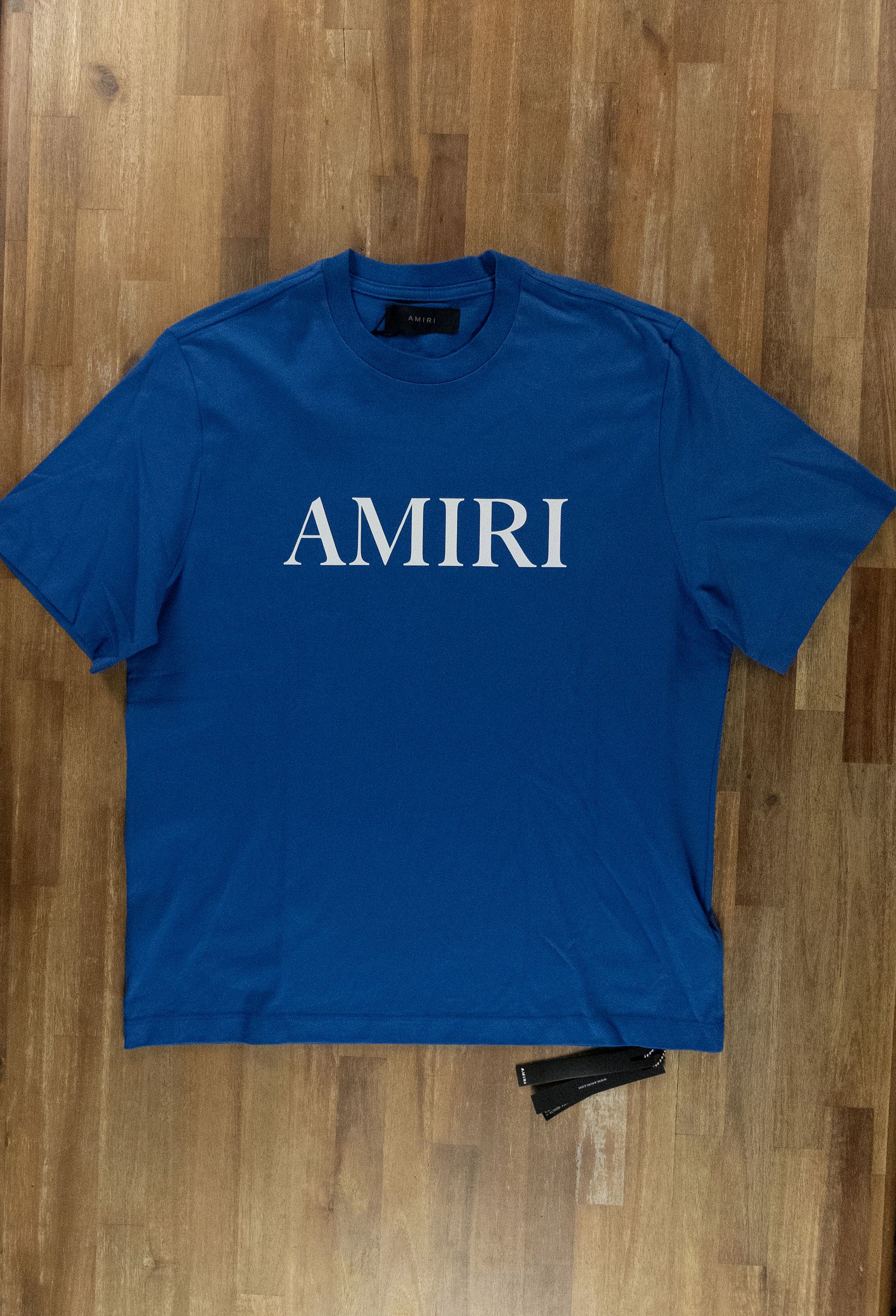 Amiri AMIRI Core collection blue logo print t-shirt Large Size US L / EU 52-54 / 3 - 4 Thumbnail