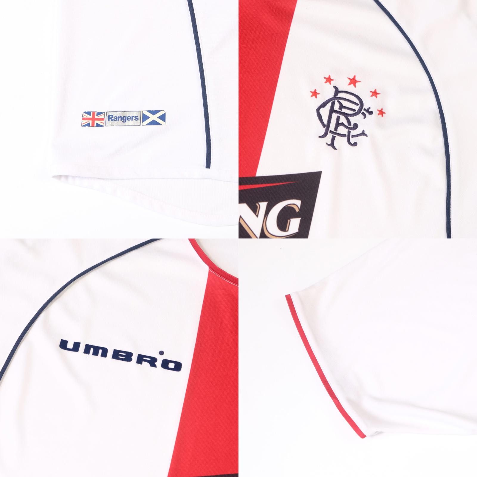 Umbro 2005/06 Rangers Away Shirt (L) Size US L / EU 52-54 / 3 - 6 Thumbnail