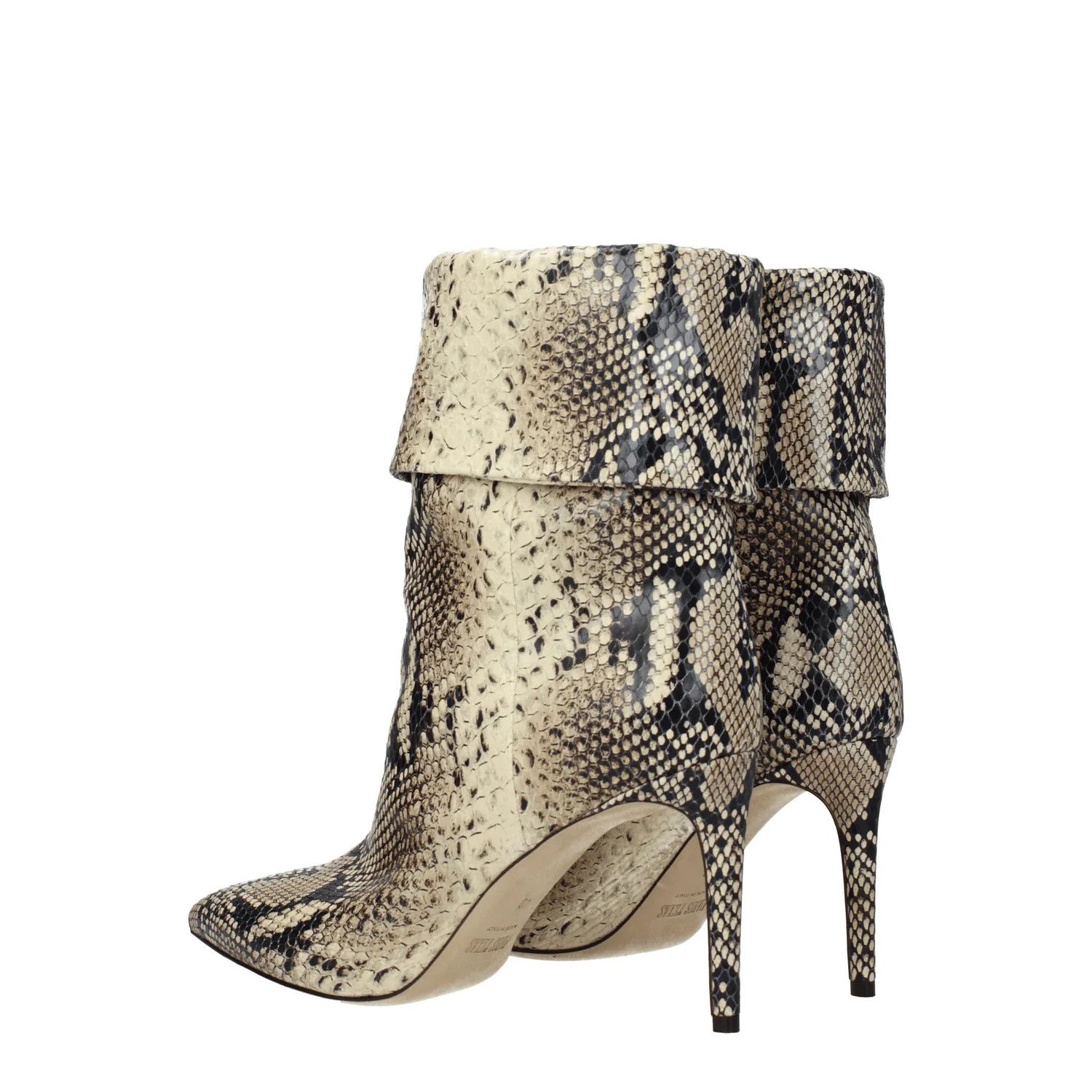 Paris Texas ob1o1e1124 Leather Ankle Boots in Beige/Rock Size US 10 / IT 40 - 4 Thumbnail