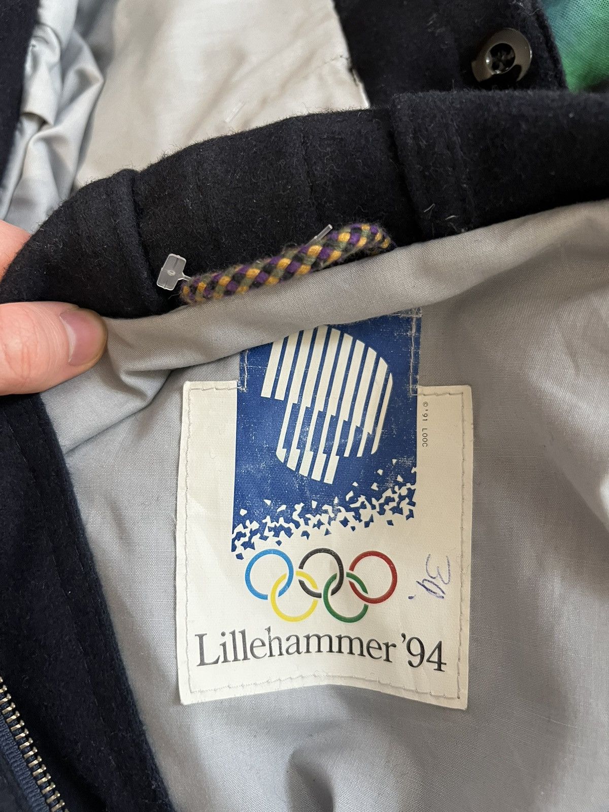 USA Olympics 90’s Vintage Lillehammer 1994 Wool Zipped Heavy Coat Pants L Size US L / EU 52-54 / 3 - 7 Thumbnail