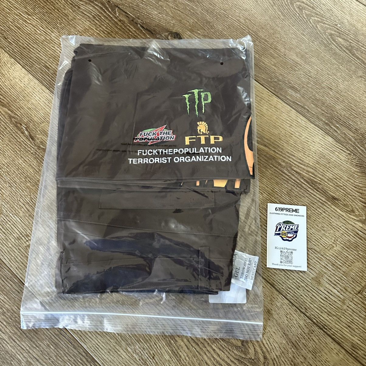 Fuck The Population FTP raceway shorts Brown 34 Size US 34 / EU 50 - 3 Thumbnail