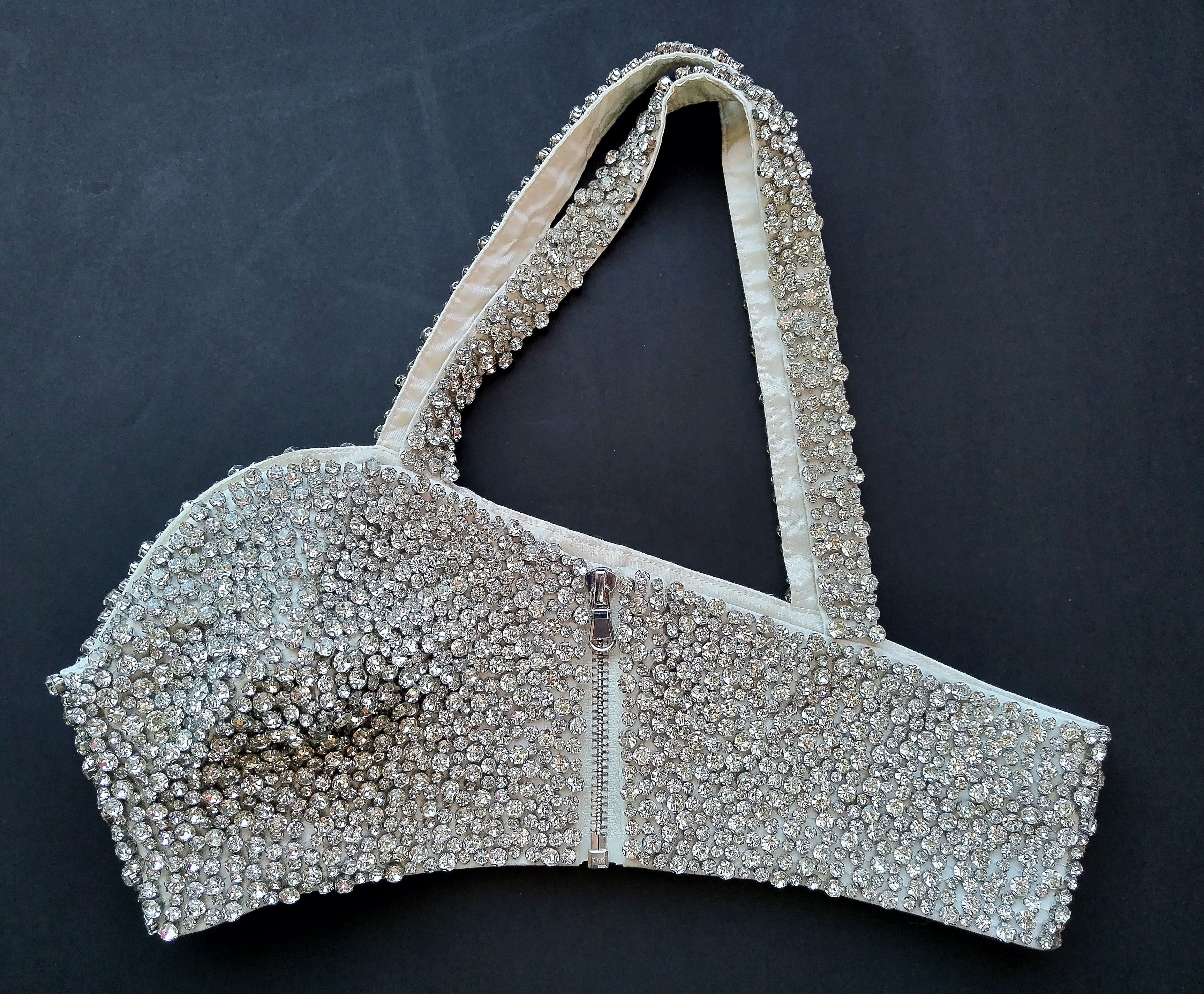 Moschino Crystal bustier Size XXS / US 00 / IT 34 - 12 Thumbnail