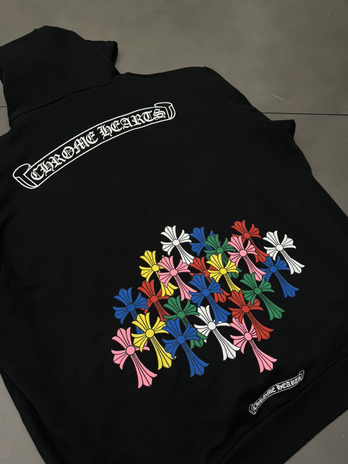 Chrome Hearts Chrome Hearts Multi Color Cross Cemetery Hoodie Size US L / EU 52-54 / 3 - 2 Thumbnail