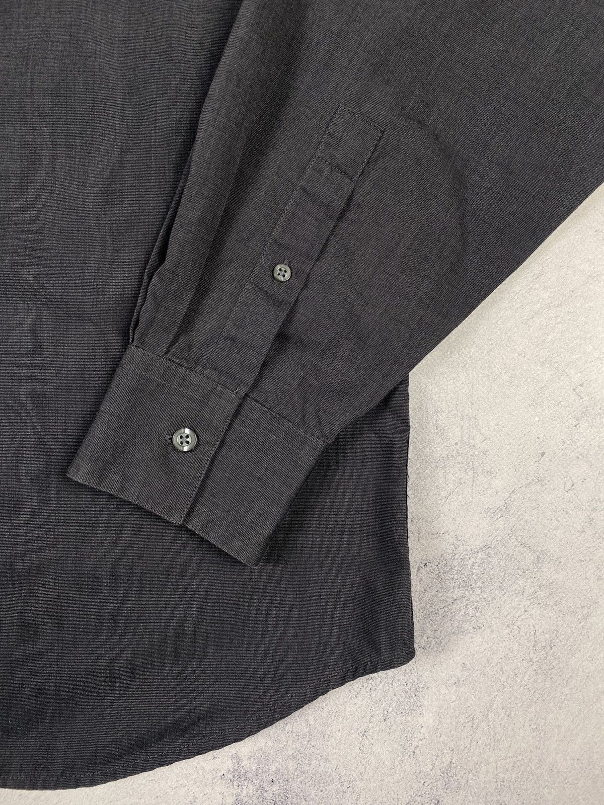 Yves Saint Laurent Yves Saint Laurent Classic Logo Button Up Cotton Shirt Size US XL / EU 56 / 4 - 4 Thumbnail