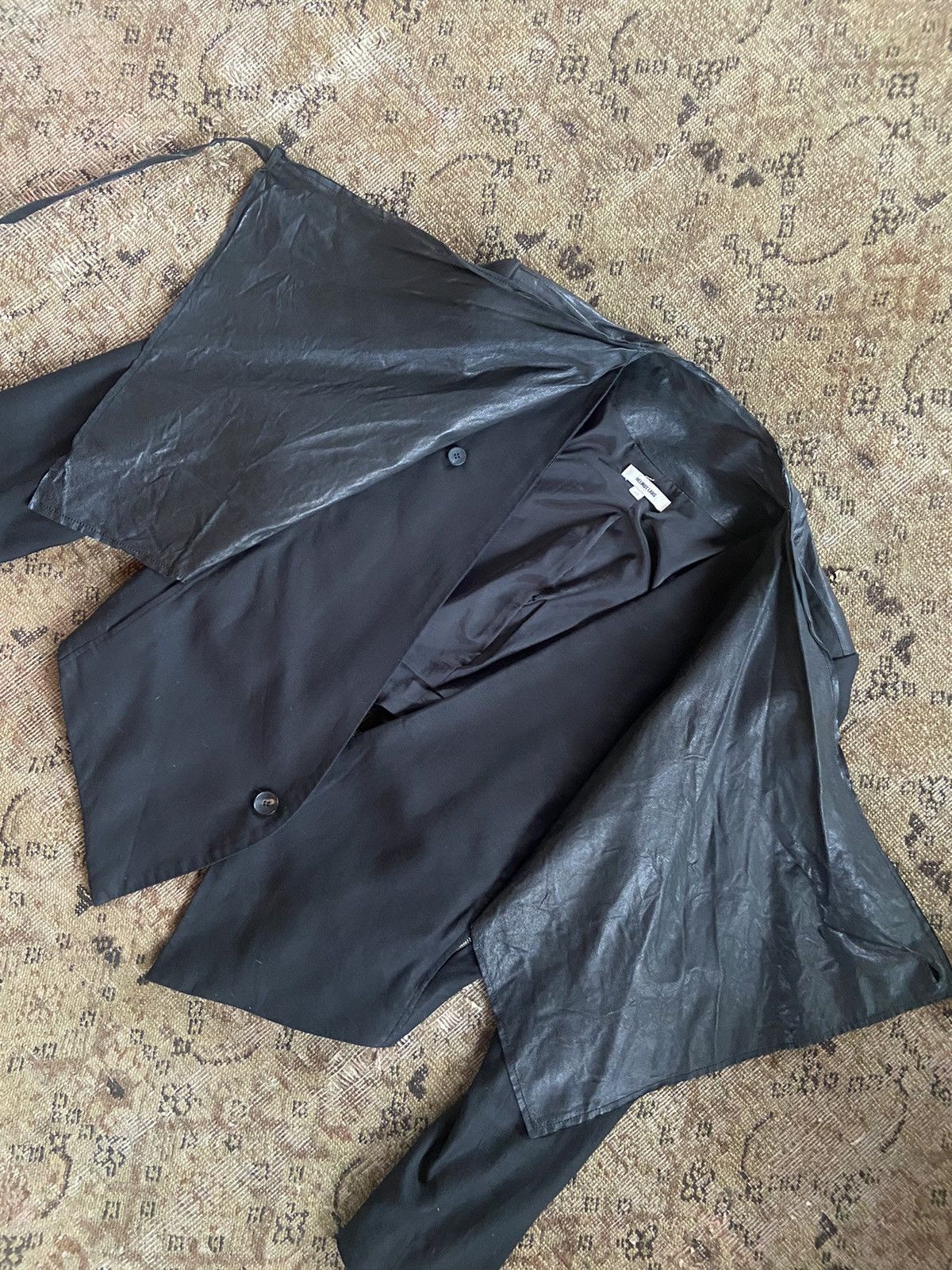 Helmut Lang Helmut Lang FW11 layered leather blazer Size US XS / EU 42 / 0 - 5 Thumbnail