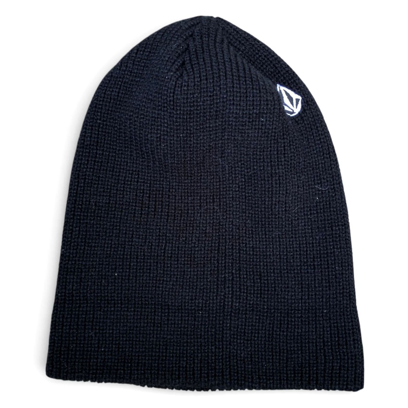 Volcom VINTAGE VOLCOM Beanie Hat Unisex Adult Black Logo Cap No. 1 Size One Size Mens Moms Womens Girls Boys Size ONE SIZE - 2 Thumbnail