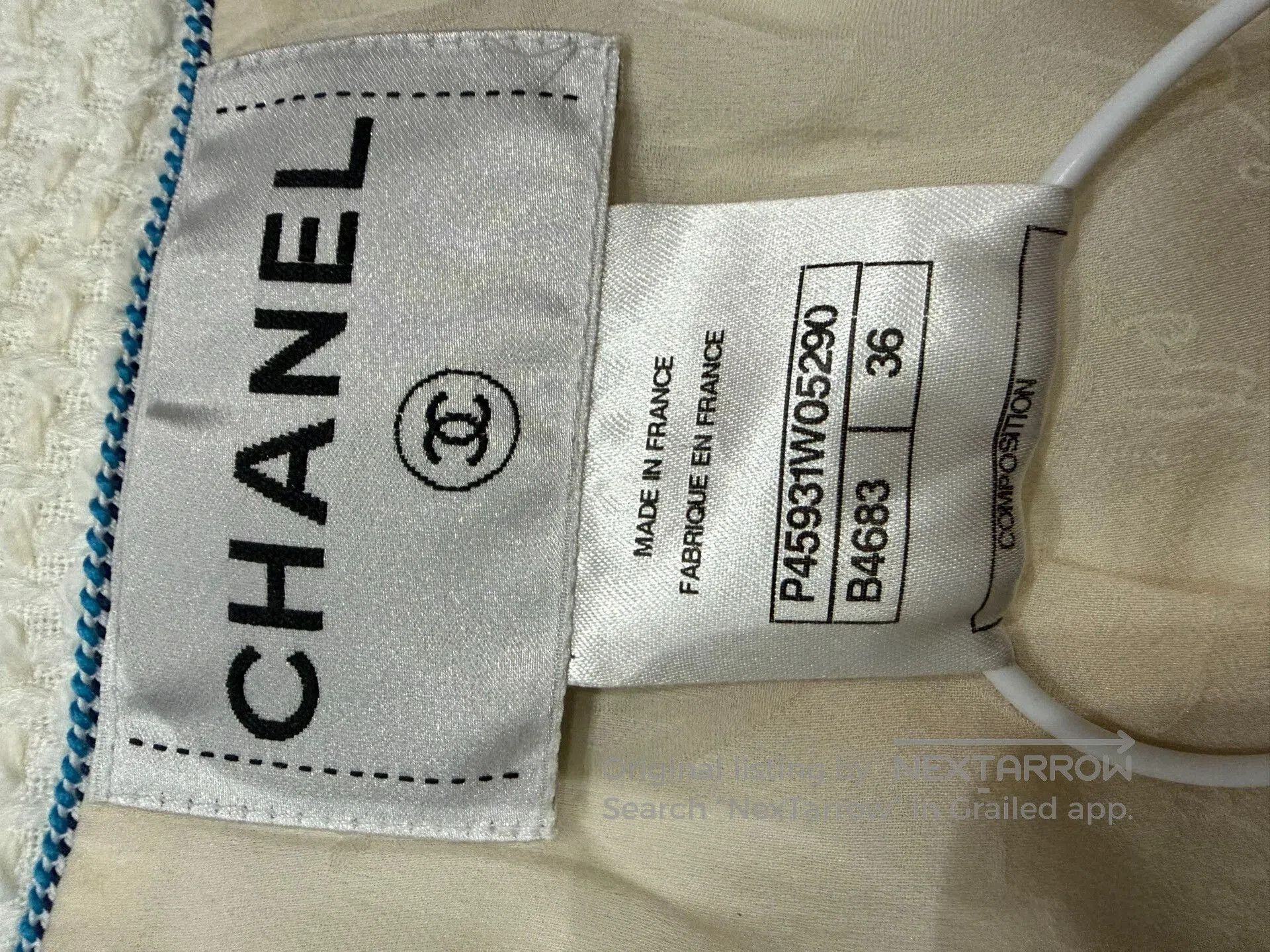 Chanel Chanel Versailles Tweed Jacket. Size XS / US 0-2 / IT 36-38 - 2 Thumbnail