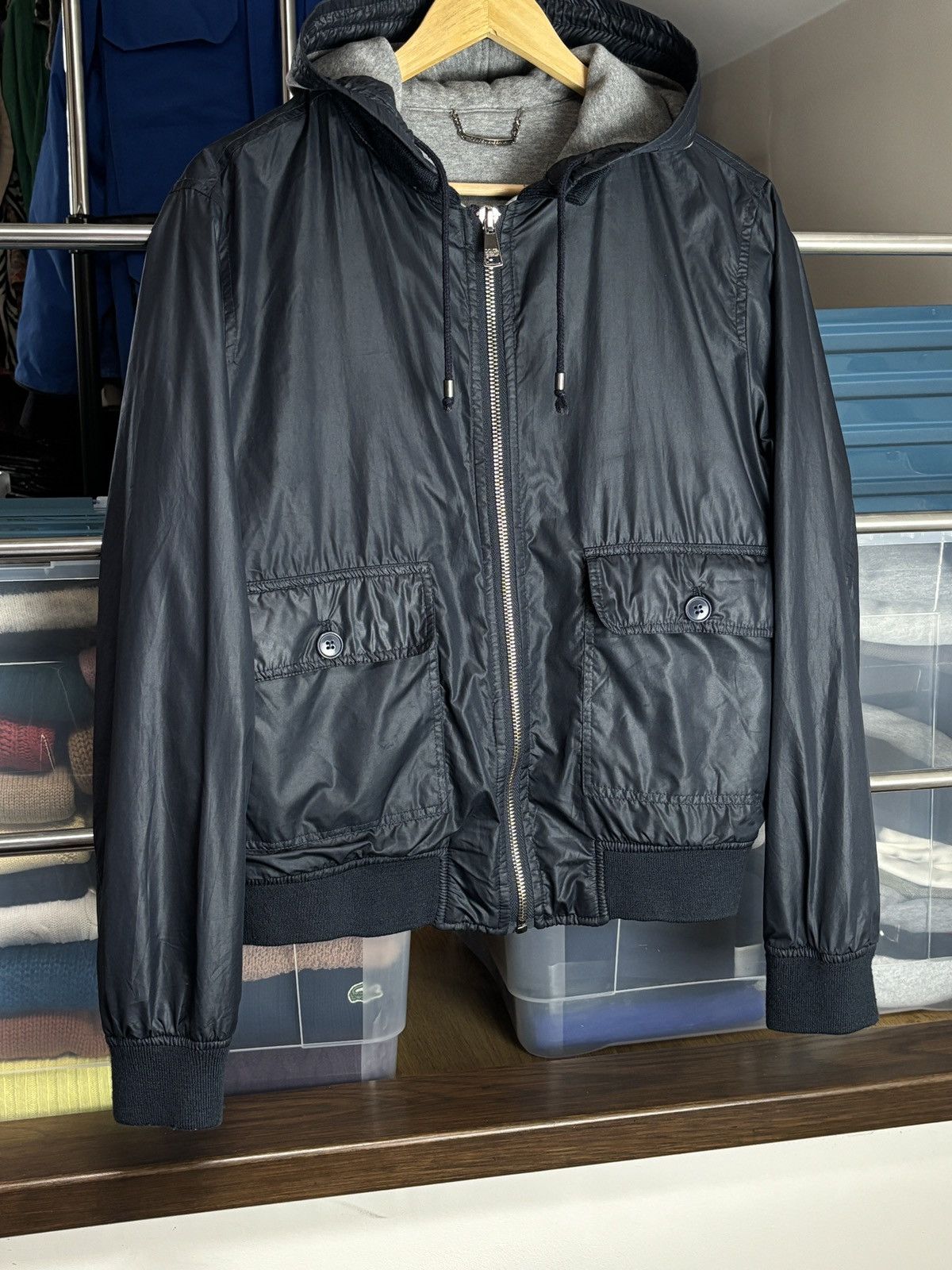 Dolce & Gabbana Dolce & Gabbana D&G Vintage Avant Garde Hooded Jacket Size US M / EU 48-50 / 2 - 2 Thumbnail