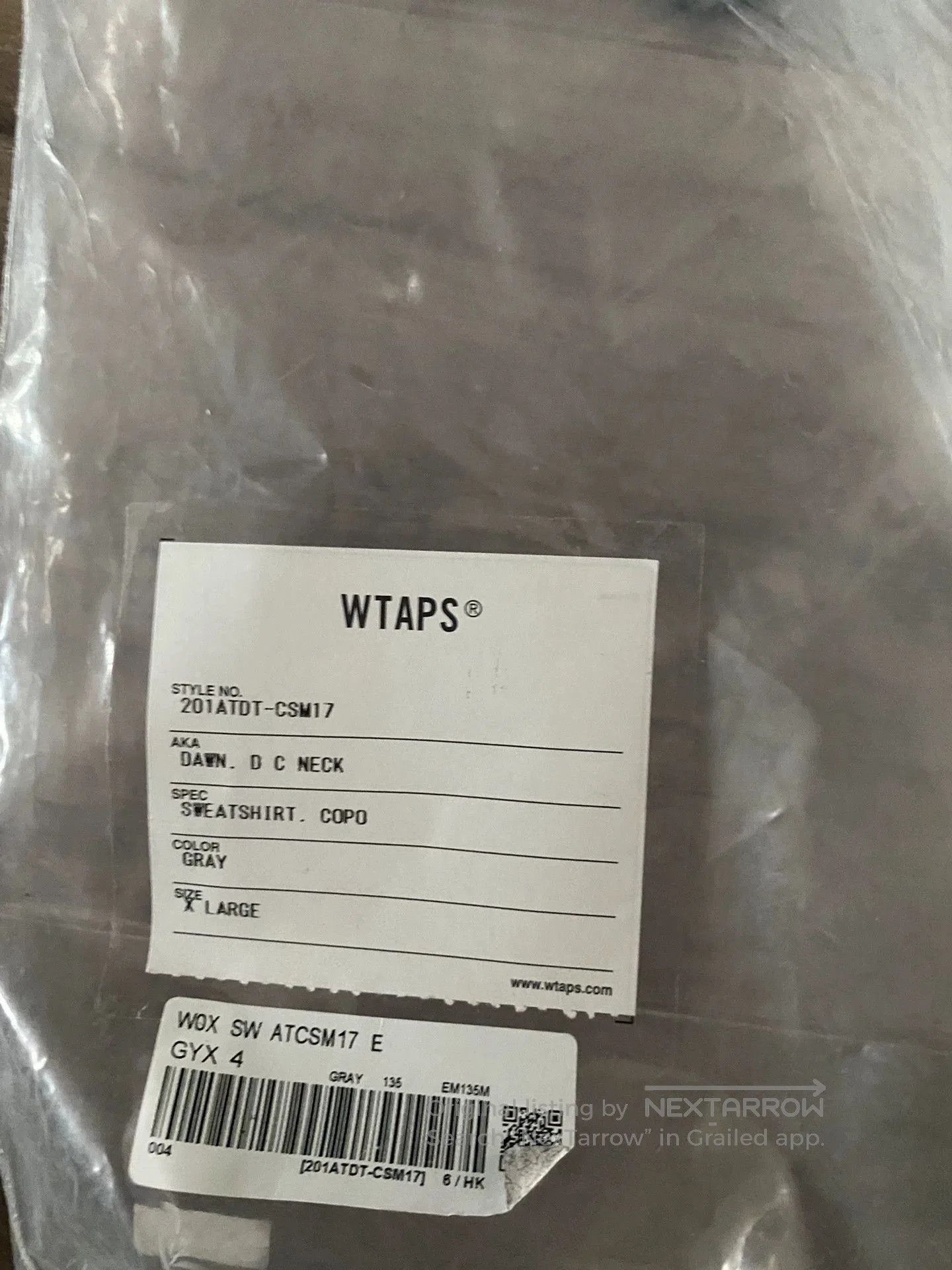 Wtaps Wtaps 20SS Sweatshirt. Size US XL / EU 56 / 4 - 4 Thumbnail