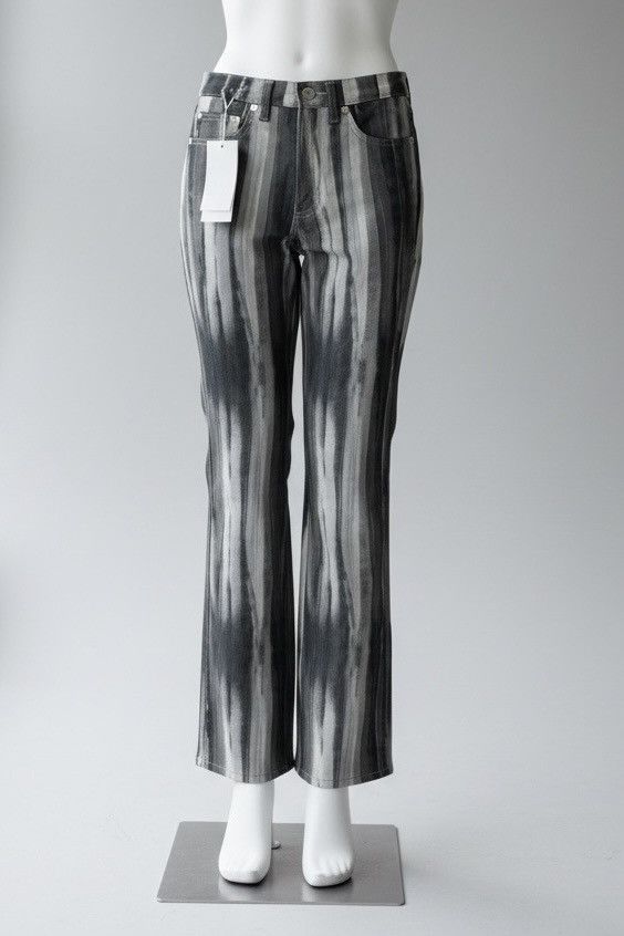 Iceberg Vintage ICEBERG Icejeans Blurred Print Denim – Archival Y2K Size 28" / US 6 / IT 42 - 1 Thumbnail