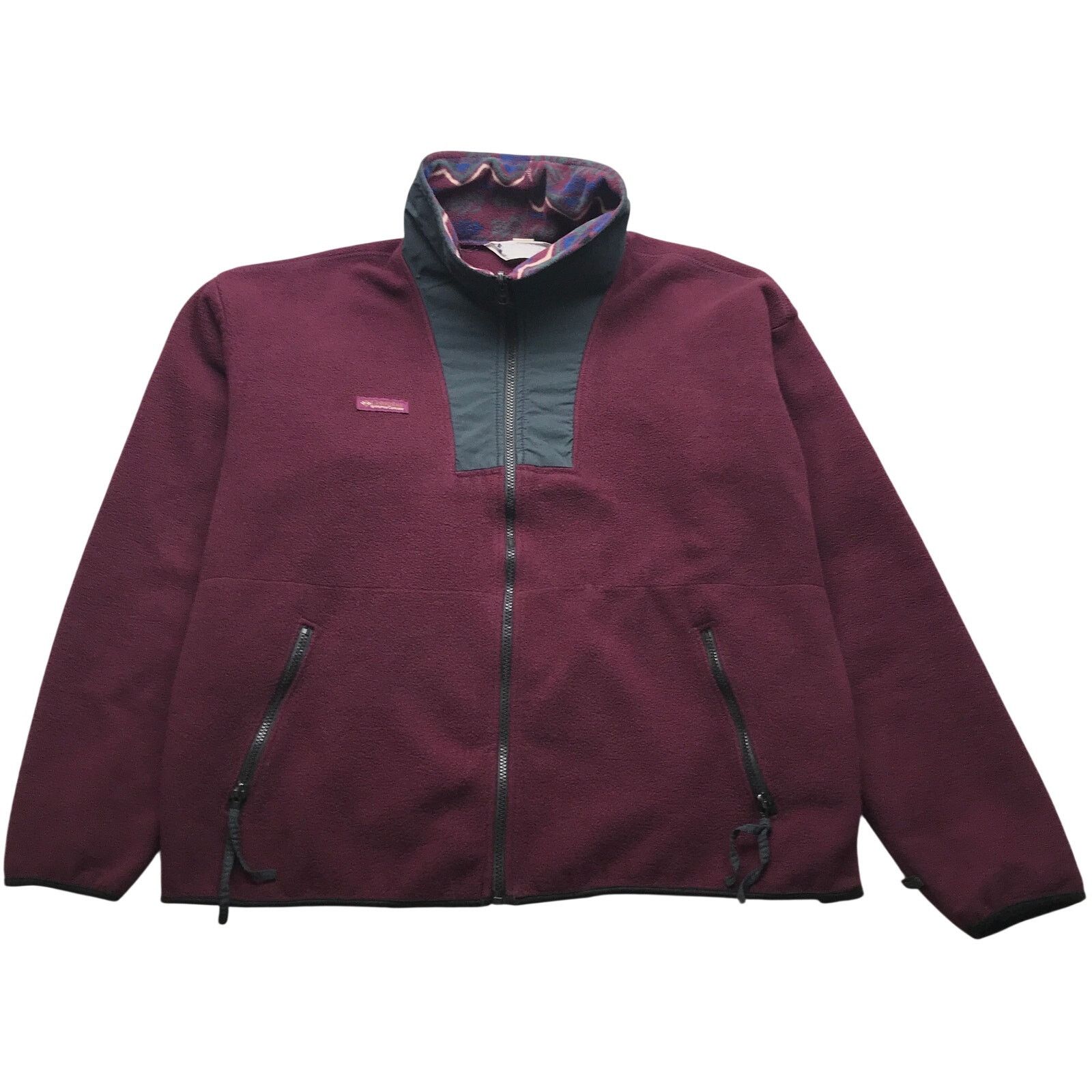 Columbia Vintage Columbia Sportswear Jacket Men XL Embroidered Maroon Size US XL / EU 56 / 4 - 1 Thumbnail