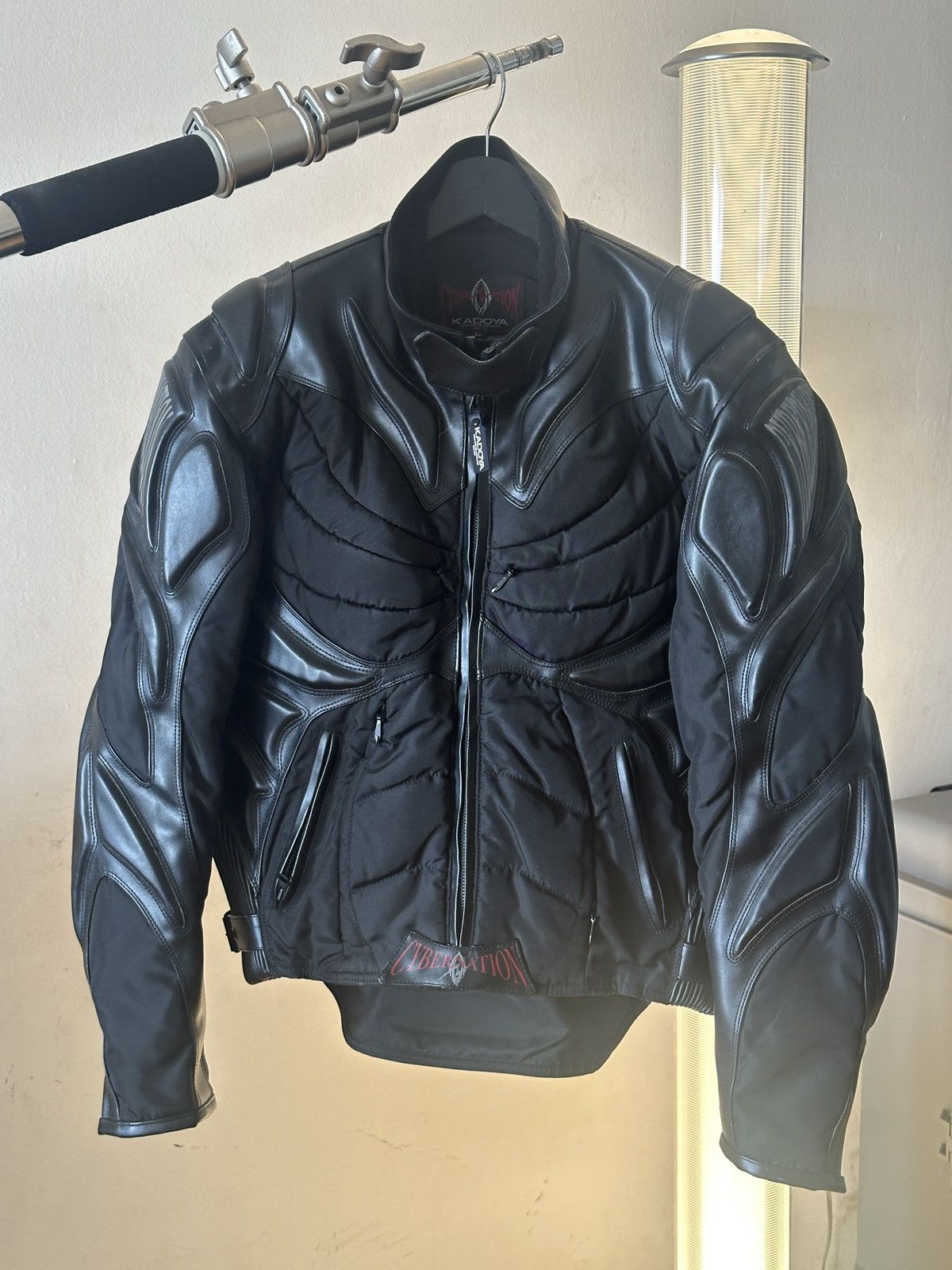 Kadoya Kadoya Cybernation PVC racing jacket | Grailed