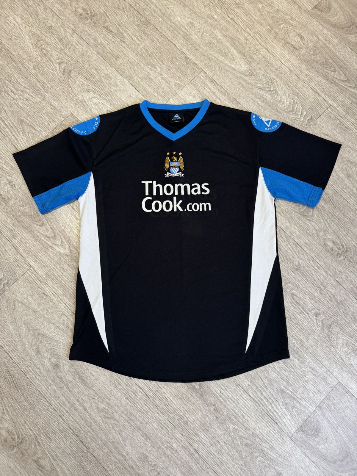 Vintage 🔷Vintage Manchester City 2007/08/09 Soccer jersey🔷 Size US XL / EU 56 / 4 - 1 Thumbnail