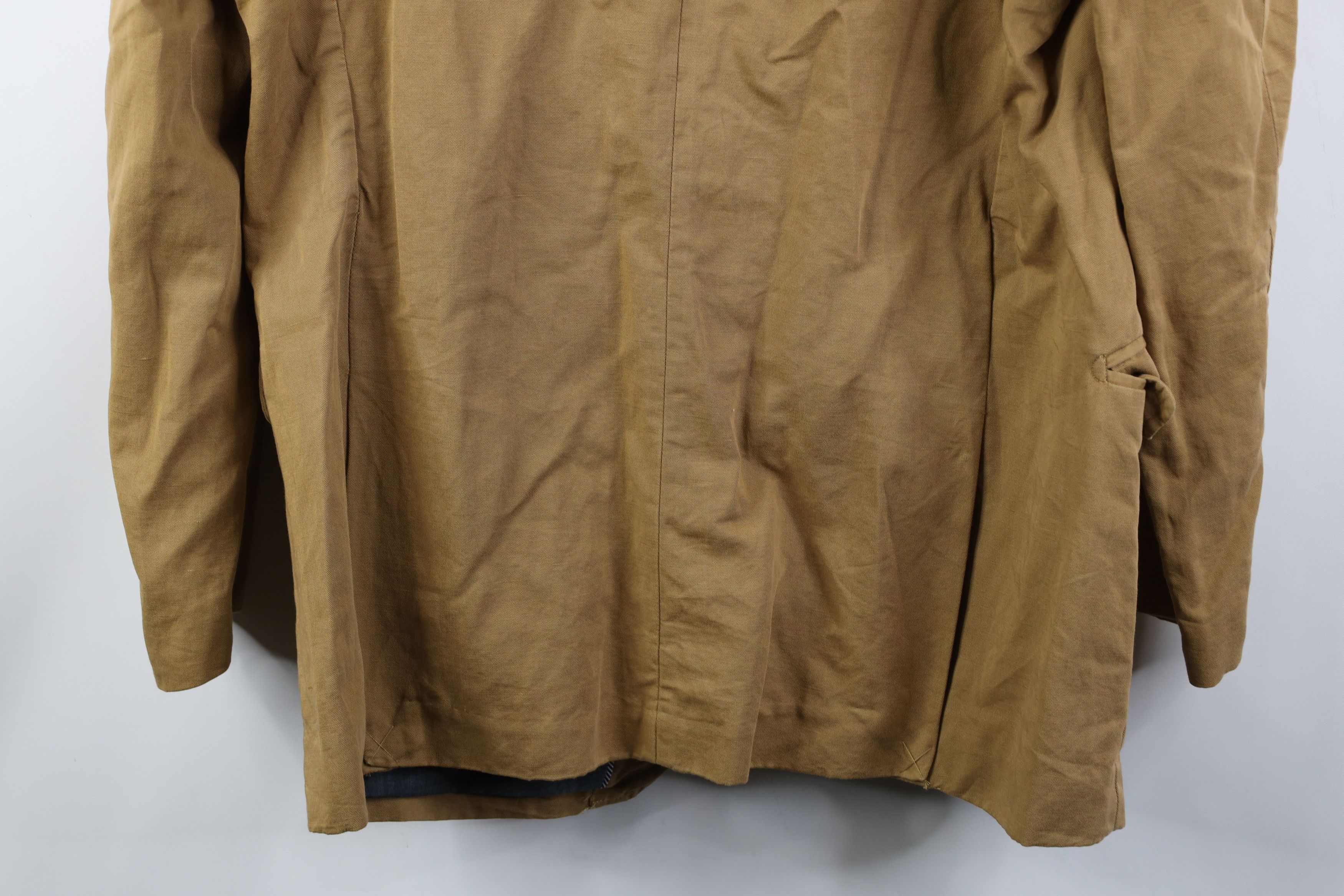 Lands' End Deadstock Vintage Y2K Lands End Fit Twill Suit Blazer Jacket Size US XXL / EU 58 / 5 - 17 Thumbnail