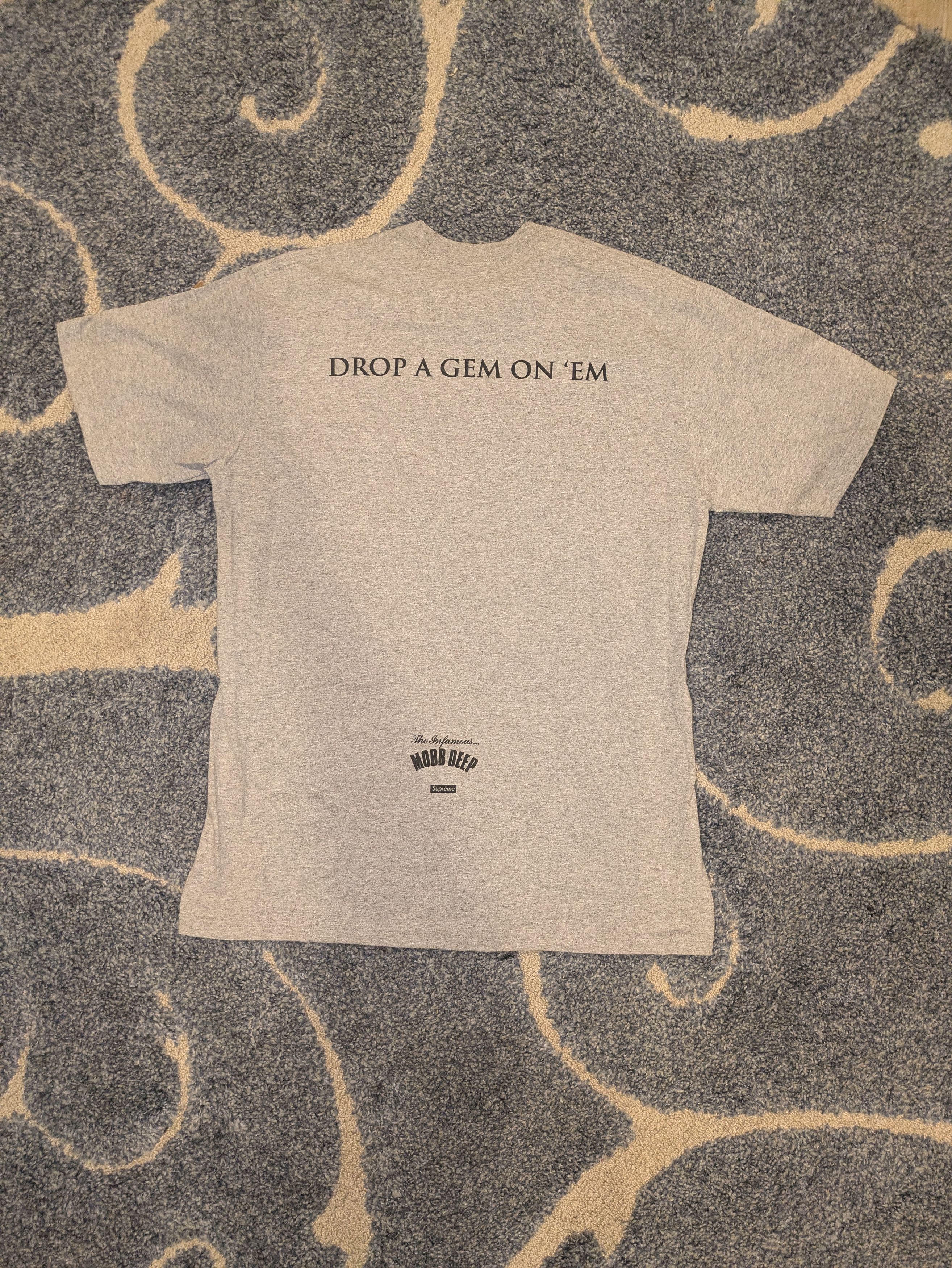 Supreme Mobb Deep Supreme Drop A Gem Tee Size US L / EU 52-54 / 3 - 4 Thumbnail