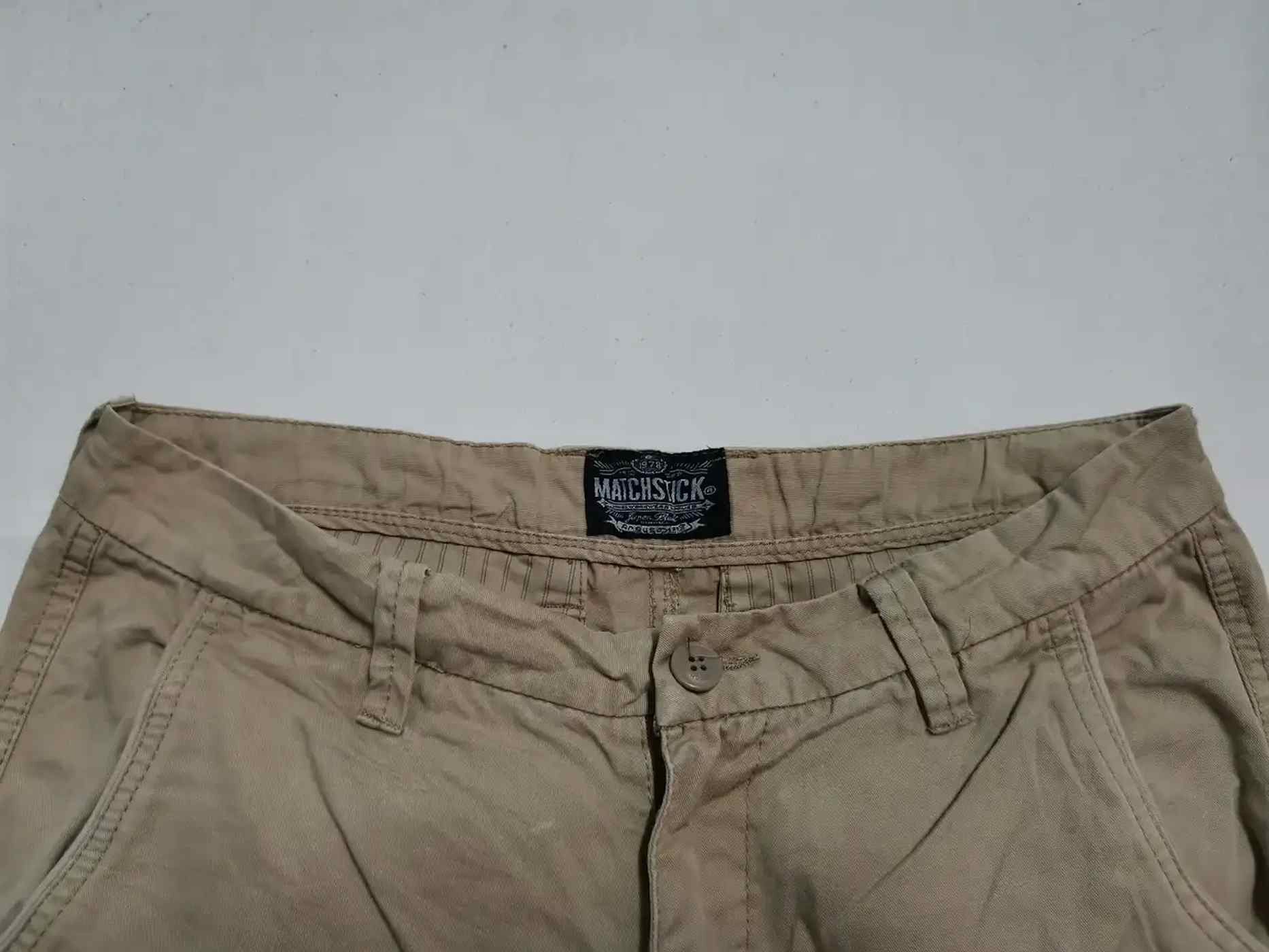 Japanese Brand Rare Match Stick Tactical Multipocket Cargo Pants Size US 31 - 2 Thumbnail