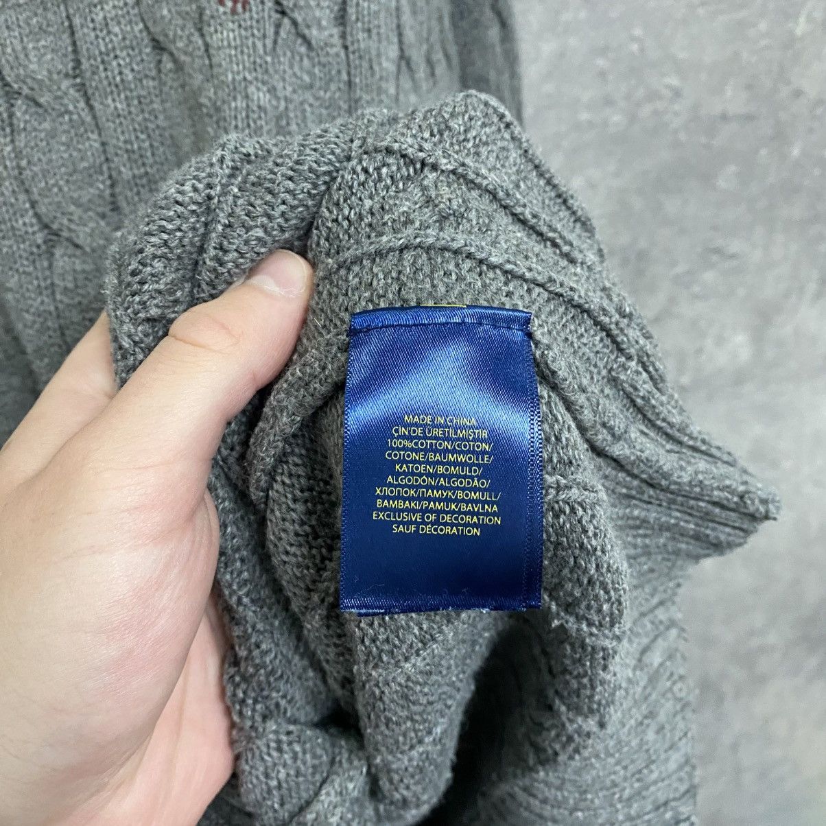 Polo Ralph Lauren Vintage Polo Ralph Lauren Sweater Knit Mini Logo Mens 90s Size US S / EU 44-46 / 1 - 9 Thumbnail
