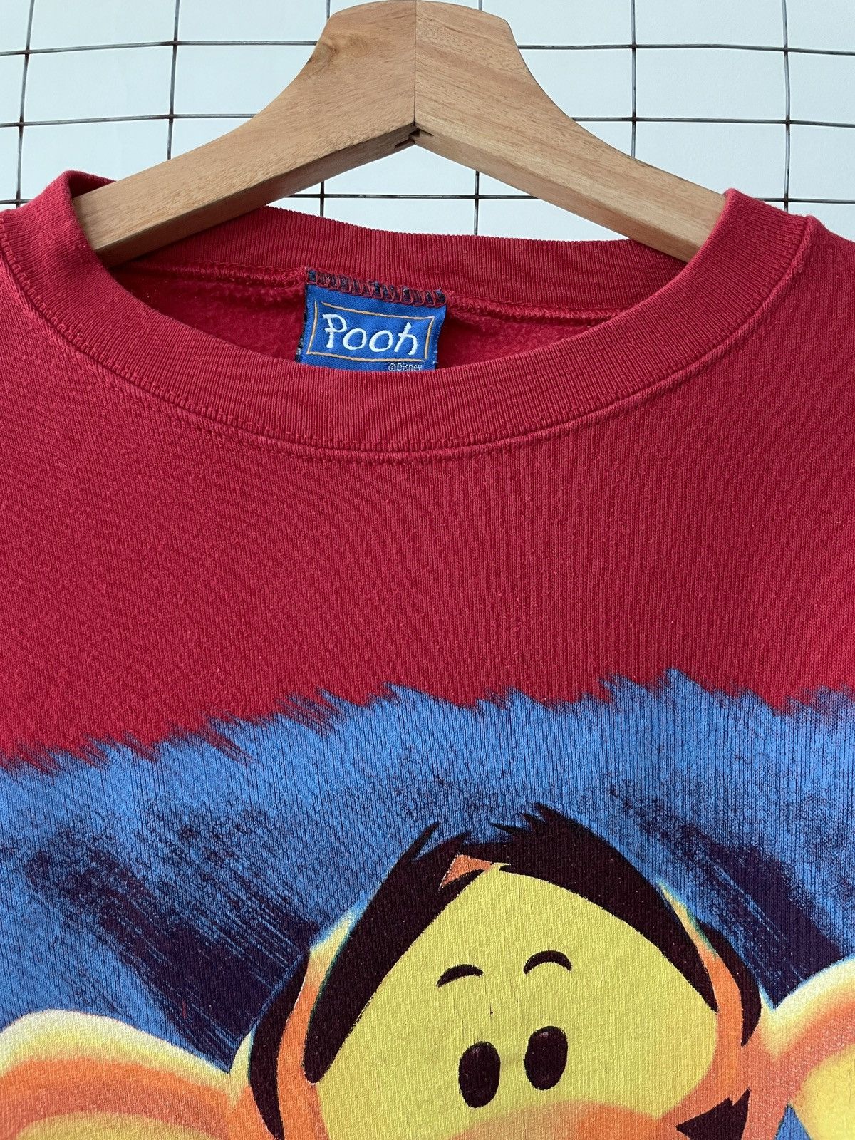 Disney × Vintage Vintage Tigger Pooh Disney Sweatshirt Size US XL / EU 56 / 4 - 2 Thumbnail