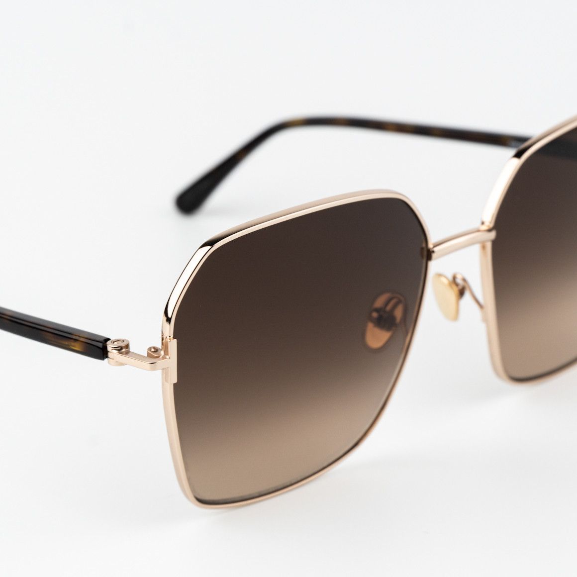 Tom Ford Tom Ford CLAUDIA-02 Women Sunglasses Gold Brown FT0839 52F Size ONE SIZE - 7 Thumbnail