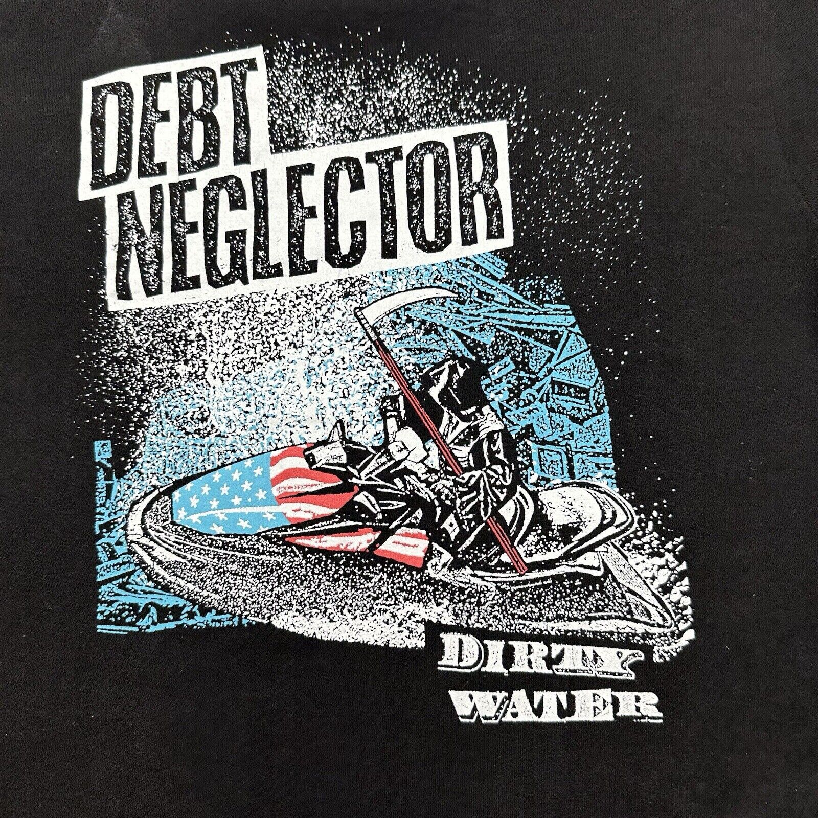 Alstyle Debt Neglector Dirty Water Adult Medium Band Album T Shirt Size US M / EU 48-50 / 2 - 2 Thumbnail