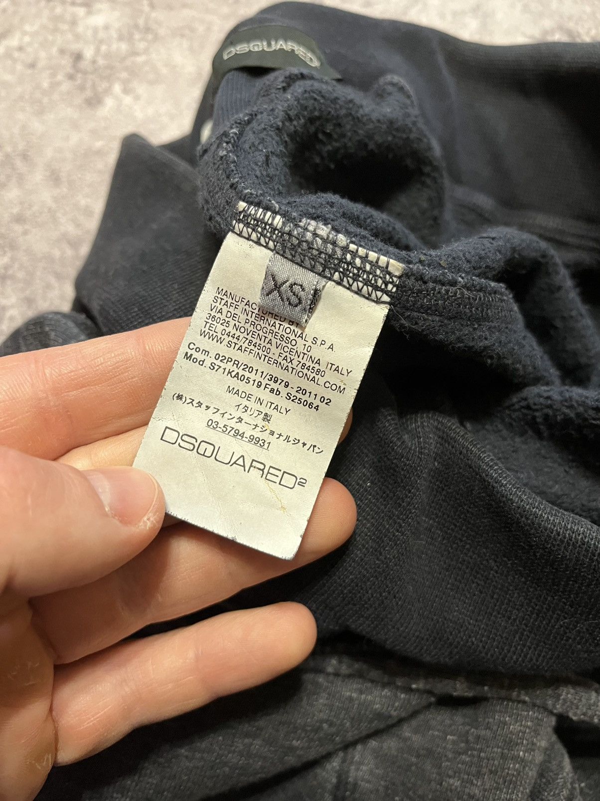 Dsquared2 Dsquared2 Archival Drop Crotch Joggers – Heavy Branding Size US 28 / EU 44 - 7 Thumbnail
