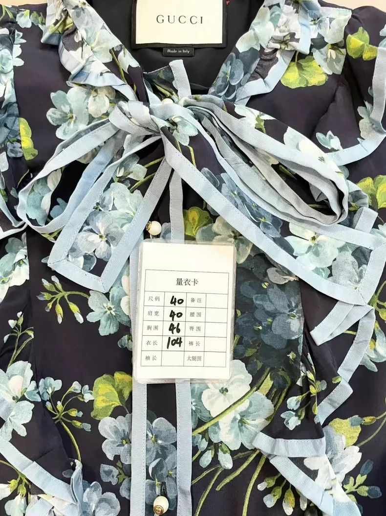 Gucci GucciSilk floral dress 2503-Nextarrow Size XS / US 0-2 / IT 36-38 - 8 Thumbnail