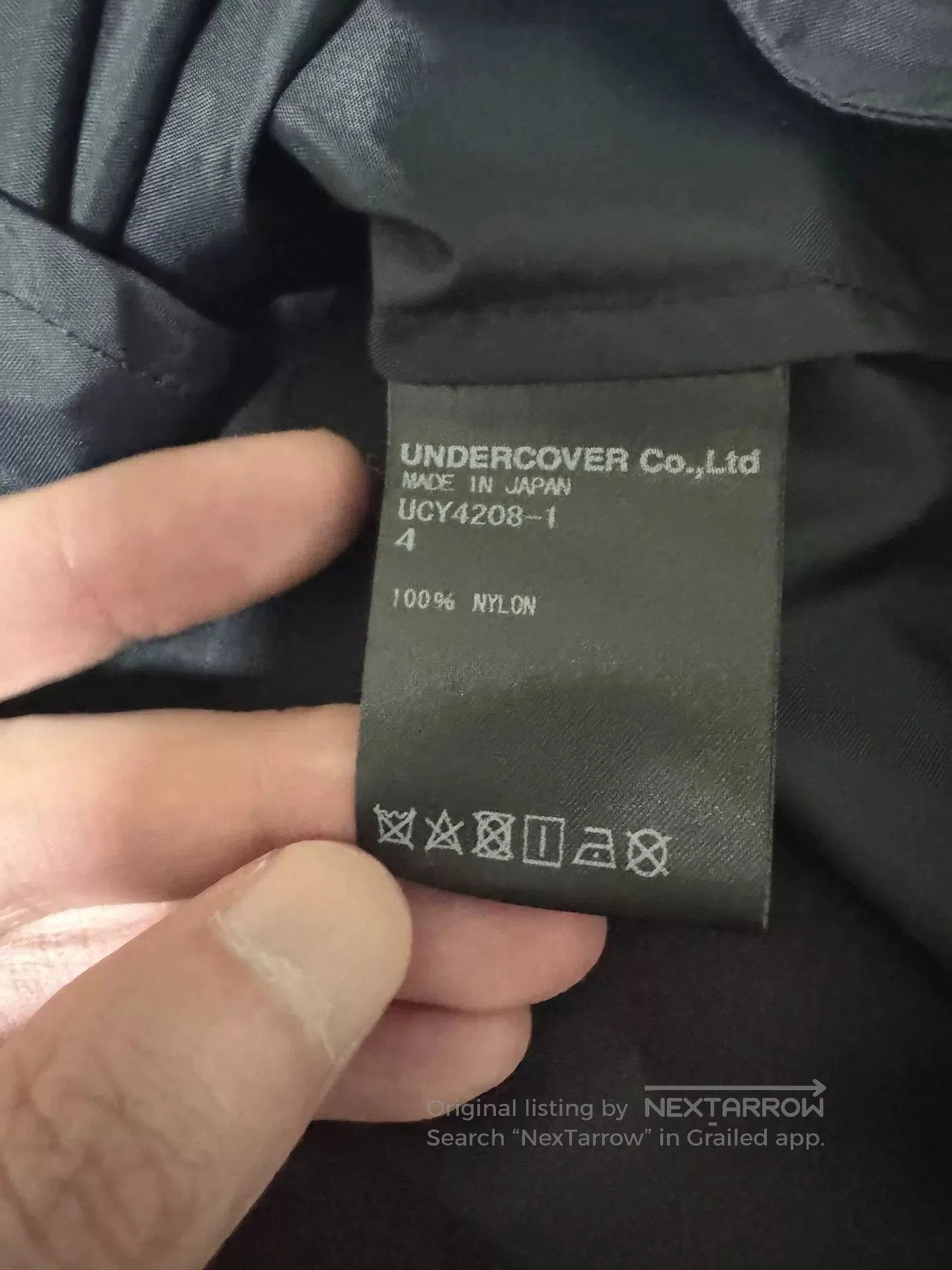 Undercover Undercover UC 20SS Detachable Nylon Jacket. Size US XL / EU 56 / 4 - 5 Thumbnail