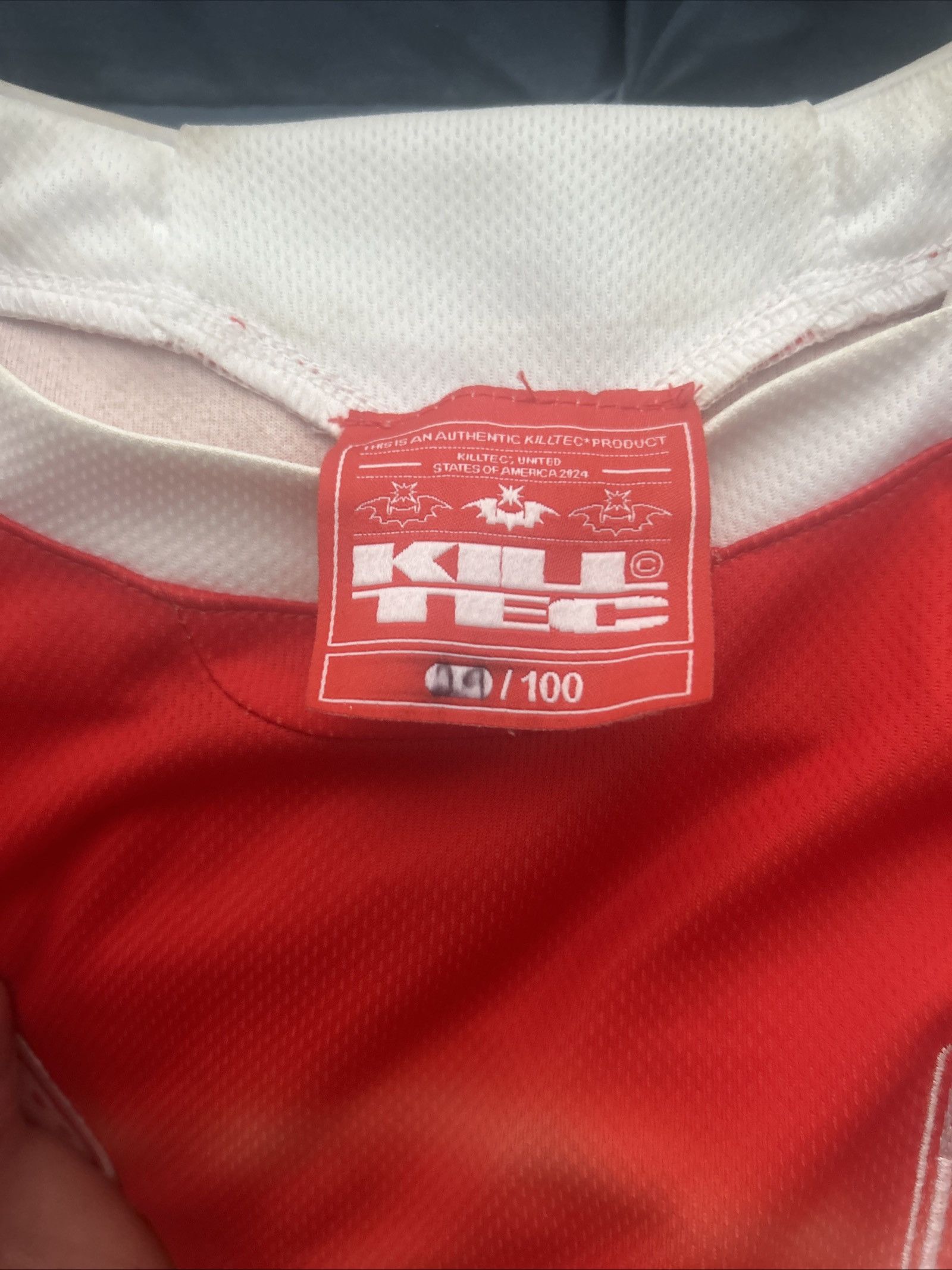 Other Killtec Red FC Jersey Size US L / EU 52-54 / 3 - 2 Thumbnail